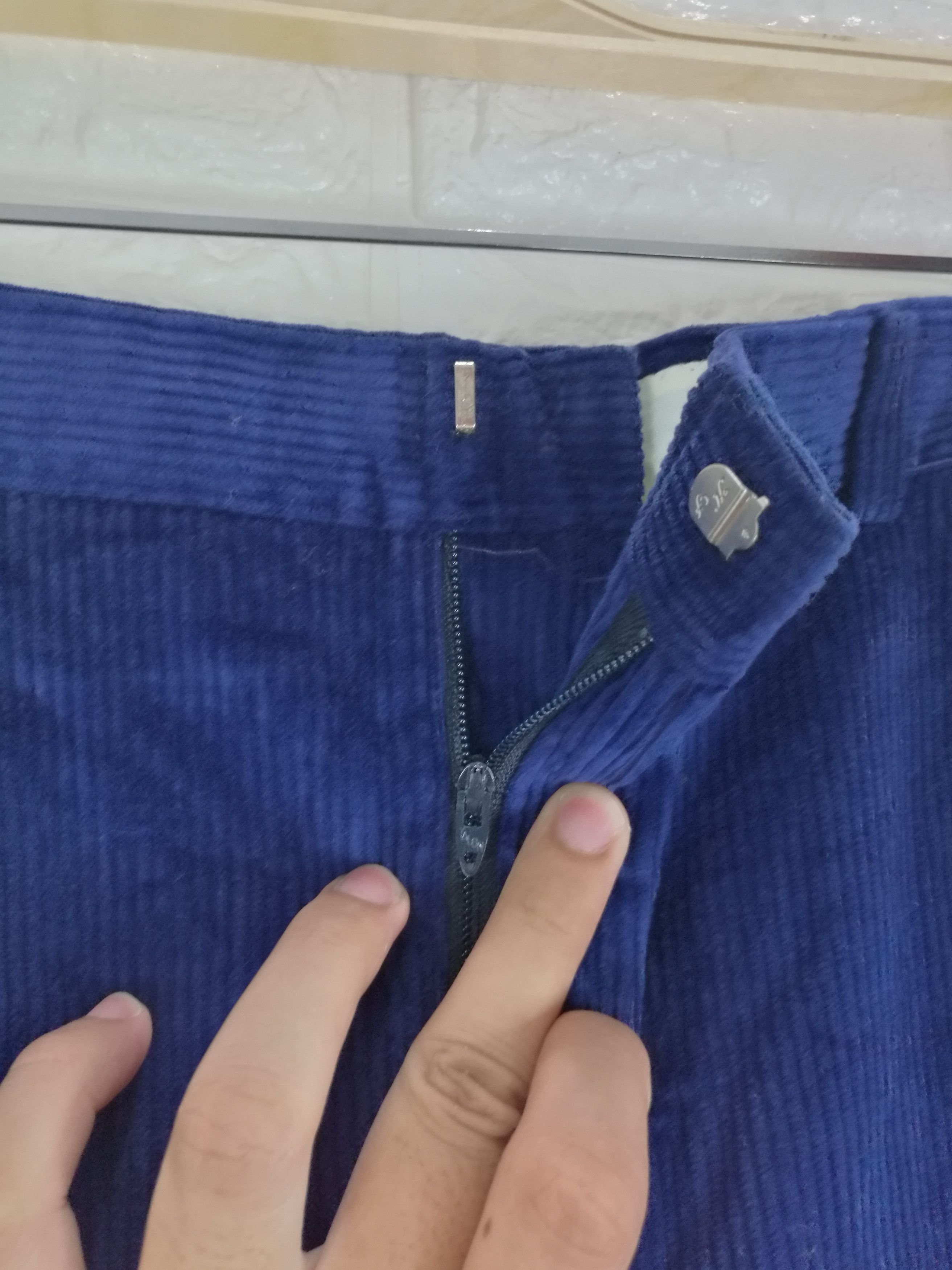 L.L. Bean Vintage L.L. Bean Navy Blue Made In USA Corduroy Pants Size US 34 / EU 50 - 9 Thumbnail
