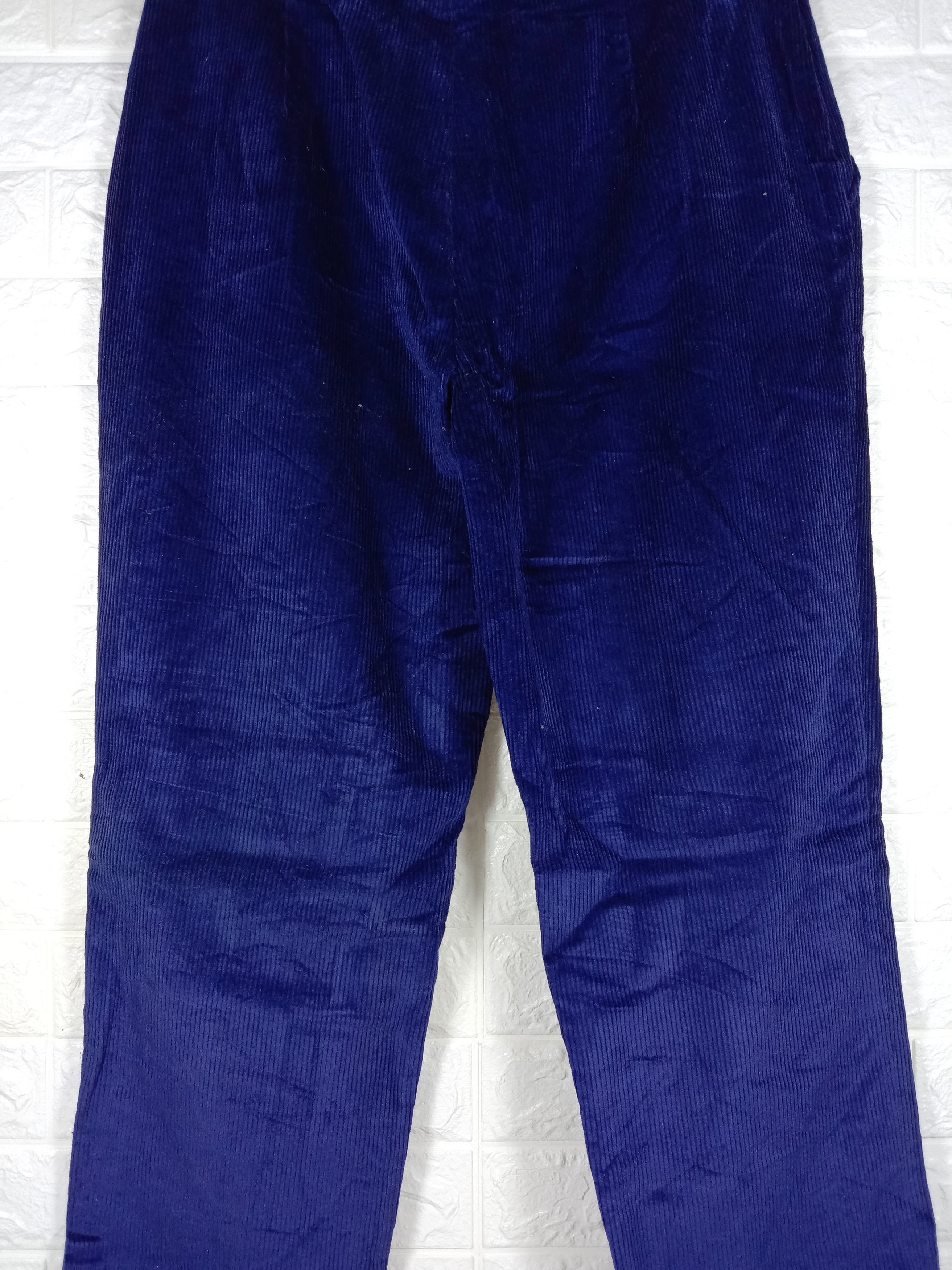 L.L. Bean Vintage L.L. Bean Navy Blue Made In USA Corduroy Pants Size US 34 / EU 50 - 7 Thumbnail