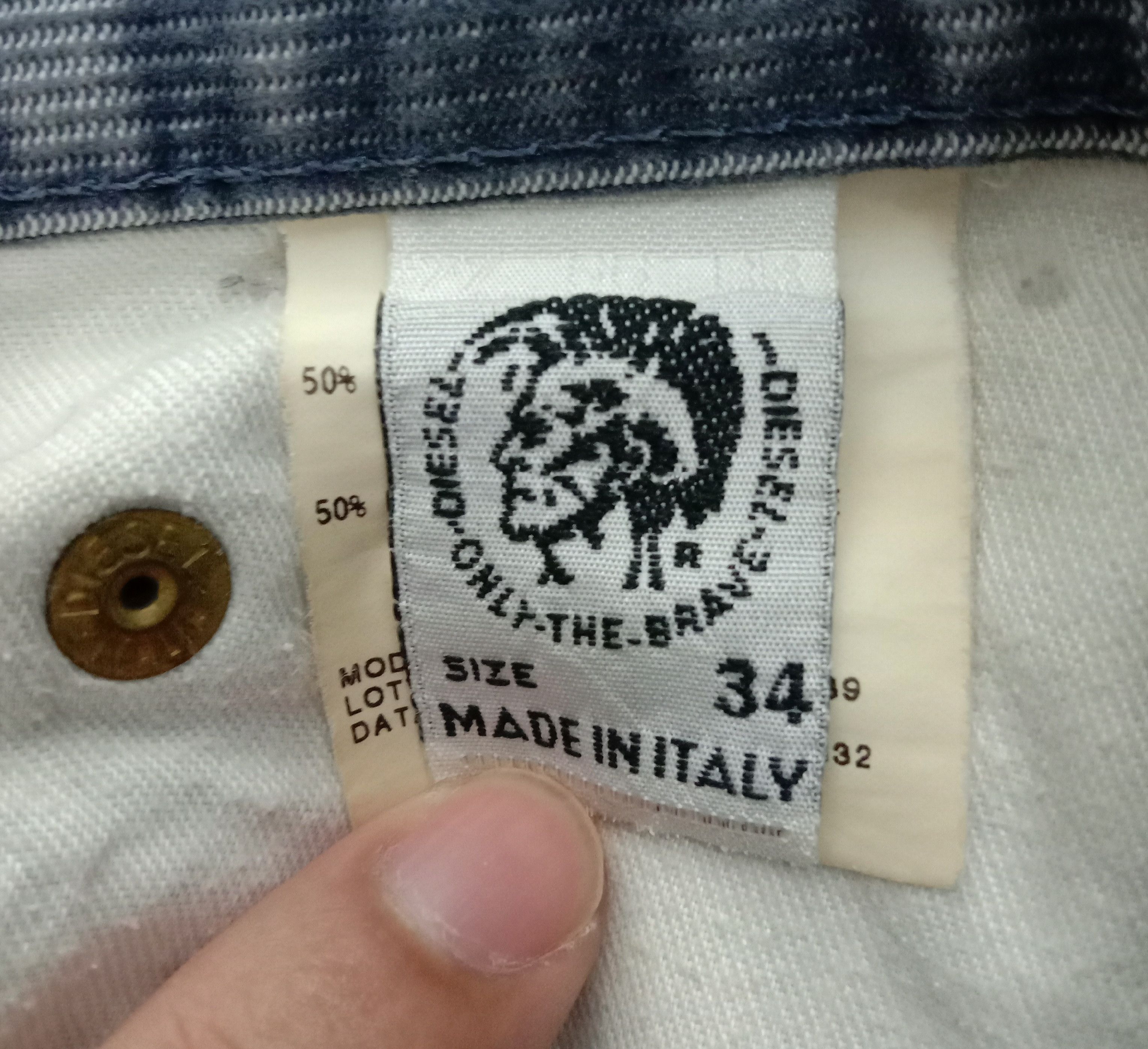 Diesel Vintage Diesel Industry Distressed Corduroy Pants Size US 34 / EU 50 - 14 Thumbnail