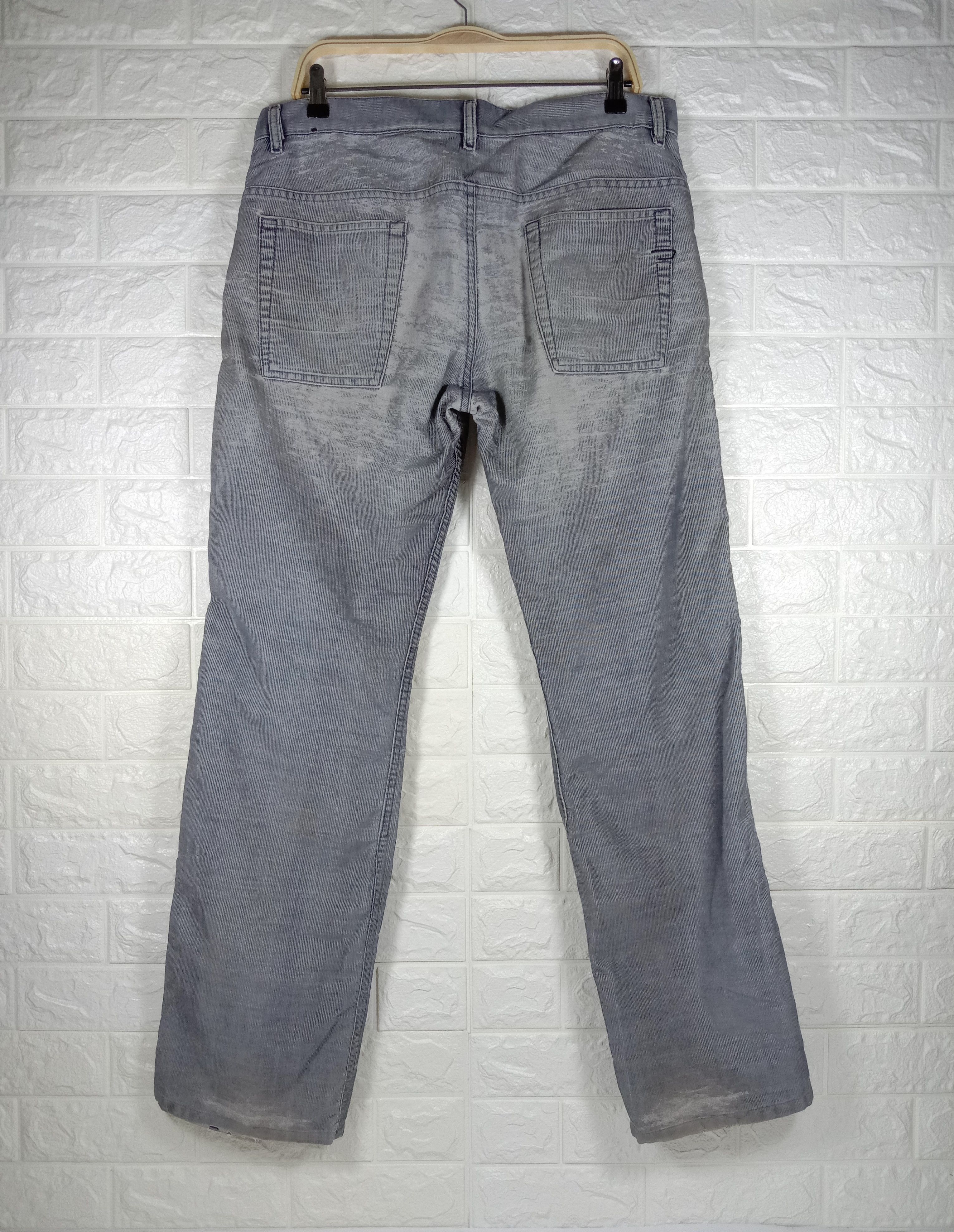 Diesel Vintage Diesel Industry Distressed Corduroy Pants Size US 34 / EU 50 - 5 Thumbnail