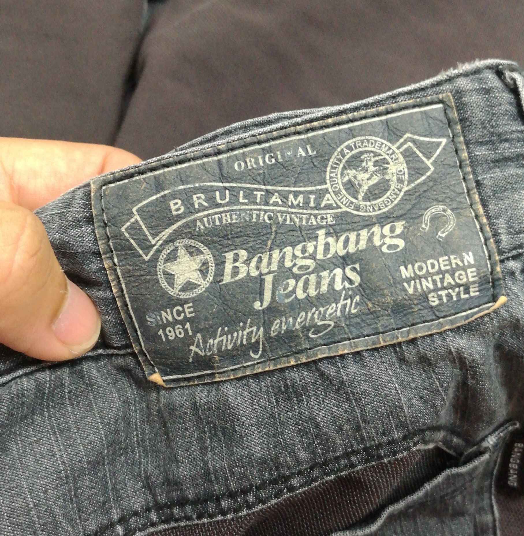 Japanese Brand Japanese Brand Modern Vintage Style Bang Bang Jeans Size US 37 - 14 Thumbnail