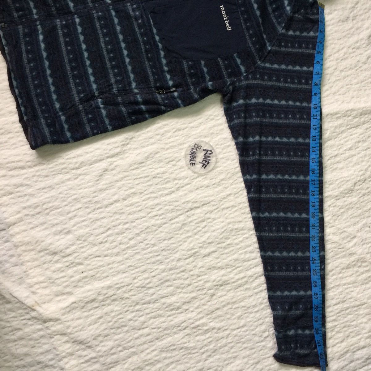 Montbell Mont-Bell CLIMAPLUS Polartec Zip Up Fleece Jacket Size US XL / EU 56 / 4 - 16 Thumbnail