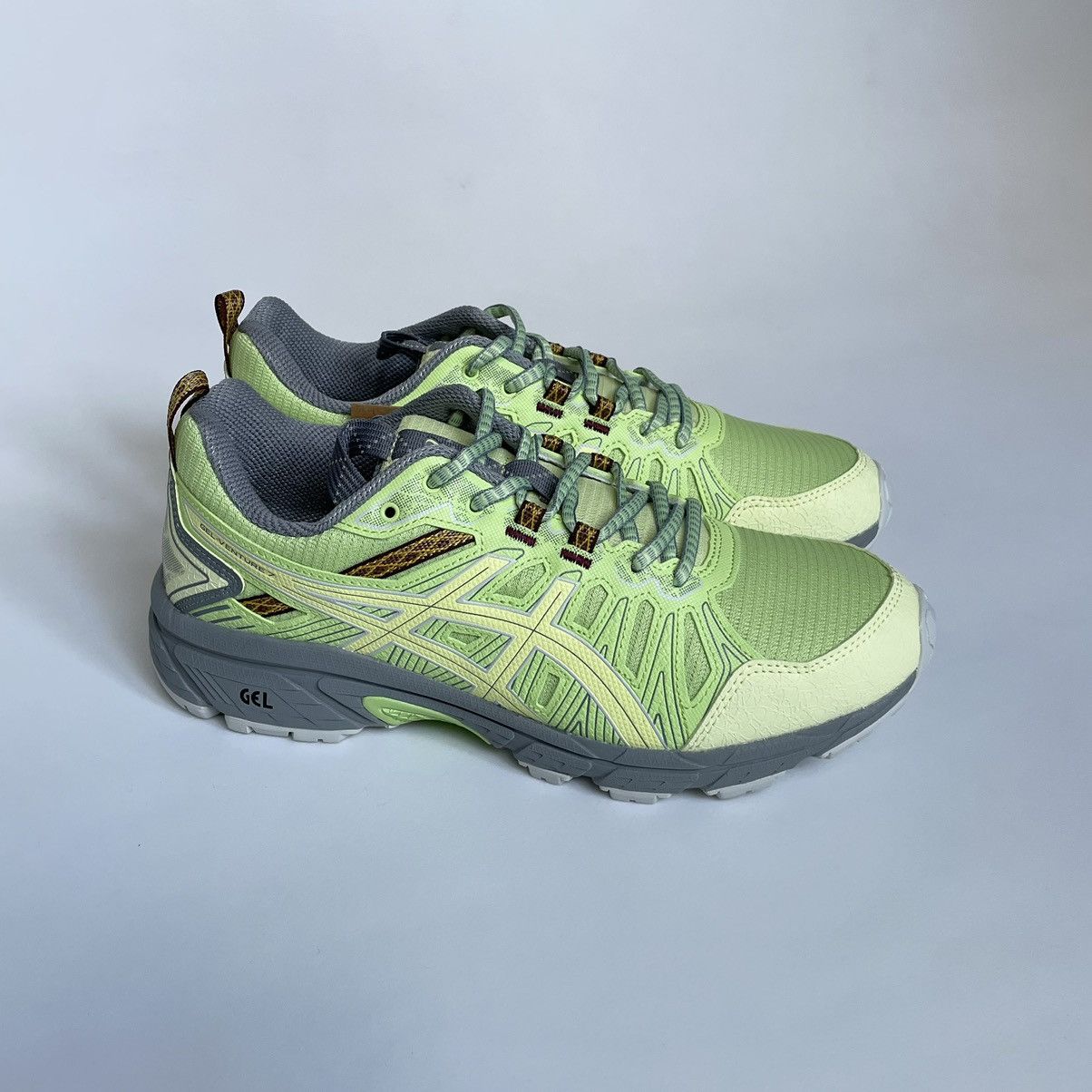 Asics × Kiko Kostadinov Lime Green HN1-S Gel-Venture 7 Sneakers Size US 10 / EU 43 - 2 Thumbnail