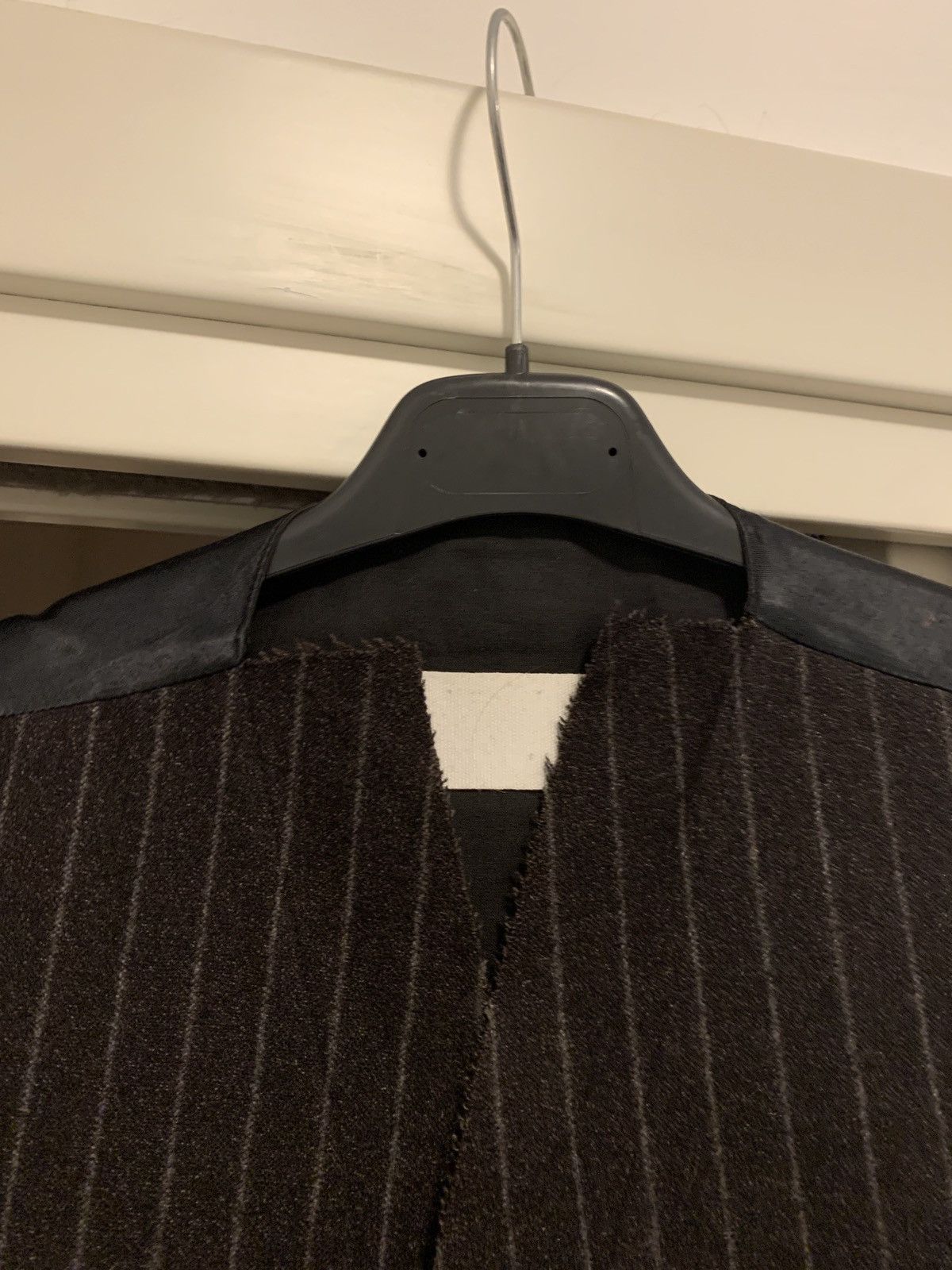 Maison Margiela MAISON MARTIN MARGIELA Artisanal F/W 2001 pinsteipe Vest Size 44S - 3 Thumbnail