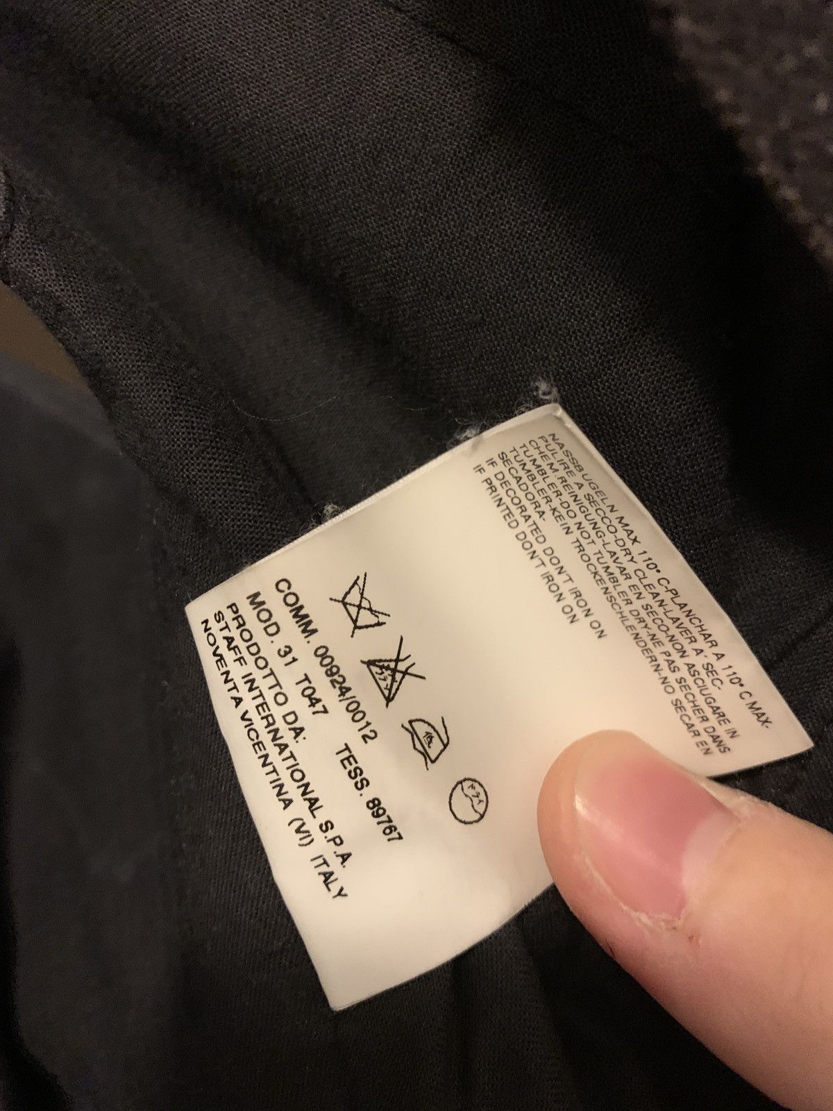 Maison Margiela MAISON MARTIN MARGIELA Artisanal F/W 2001 pinsteipe Vest Size 44S - 7 Thumbnail