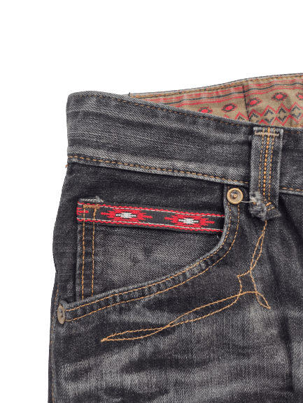Edwin Vintage Edwin Motif Navajo Embroidery Jeans Denim Size US 31 - 3 Thumbnail