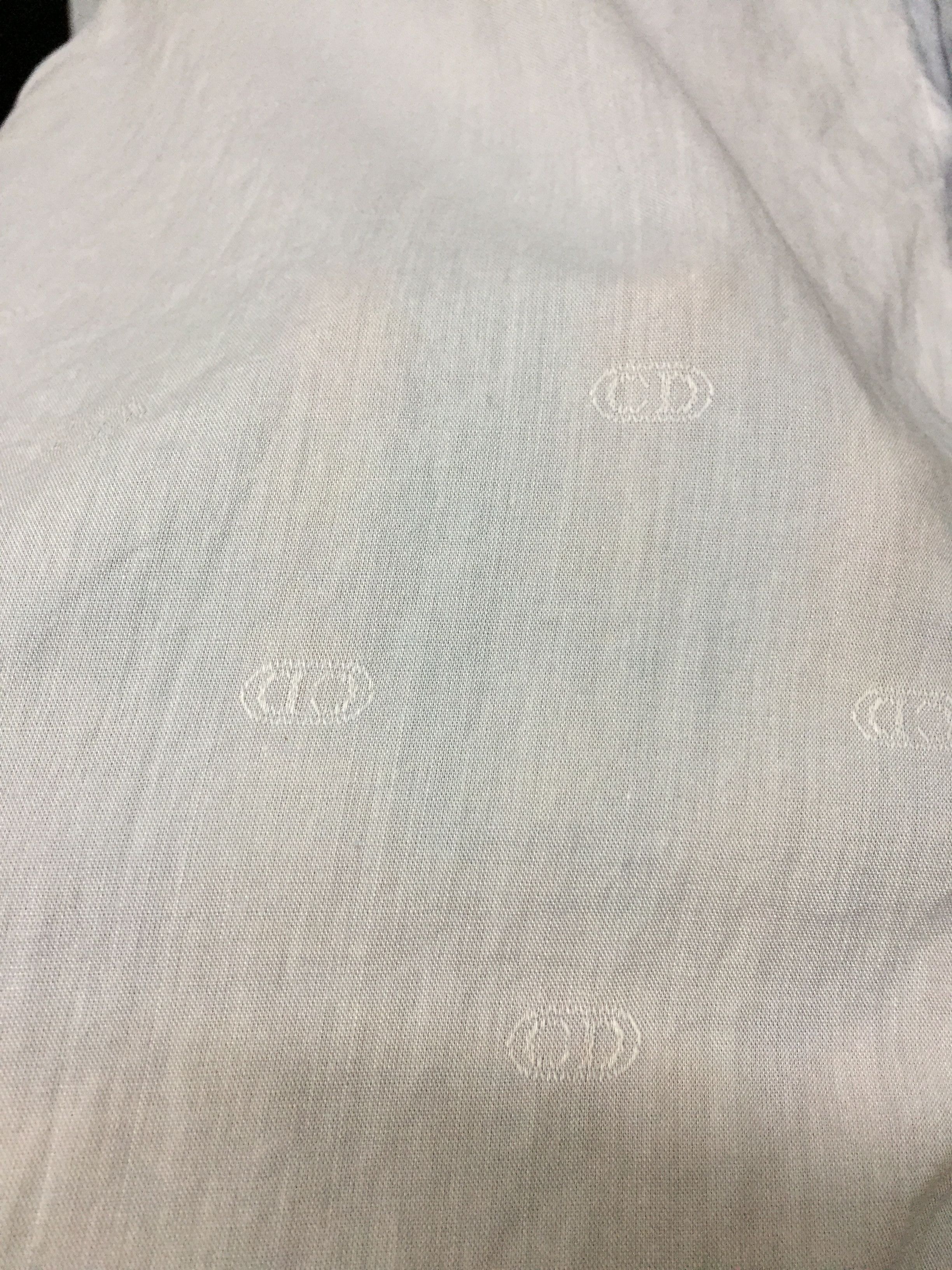 Christian Dior Monsieur DIOR CD fullprint embroidered logo thin button up shirt Size US S / EU 44-46 / 1 - 5 Thumbnail