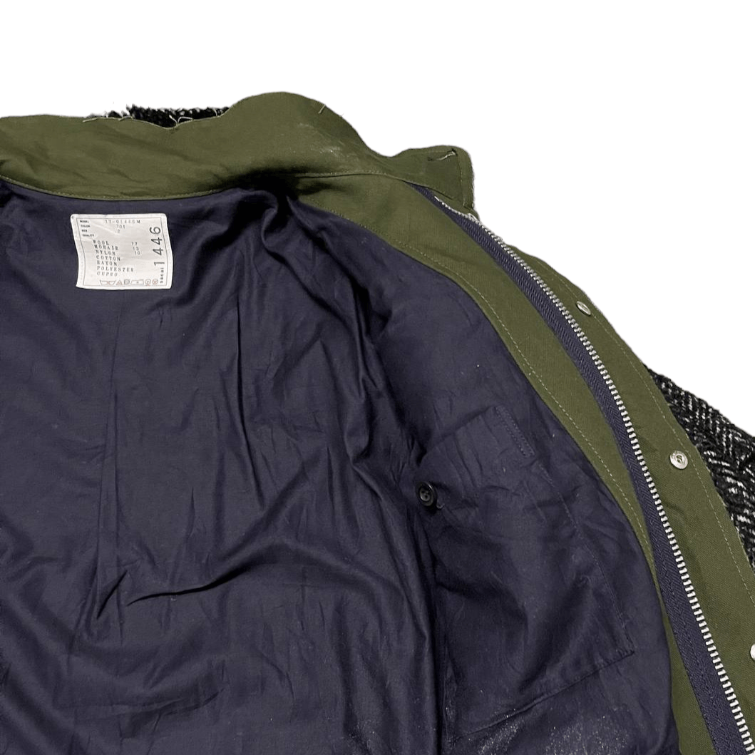 Sacai Sacai F/W 2017 Wool Mohair Multi Pocket Jacket Size US M / EU 48-50 / 2 - 14 Thumbnail