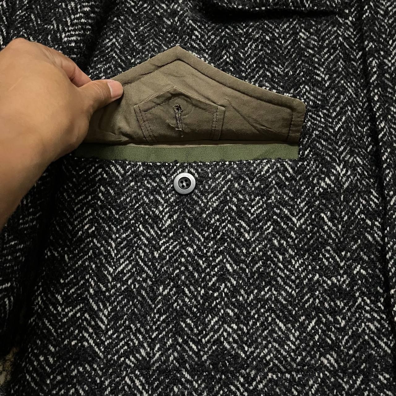 Sacai Sacai F/W 2017 Wool Mohair Multi Pocket Jacket Size US M / EU 48-50 / 2 - 8 Thumbnail