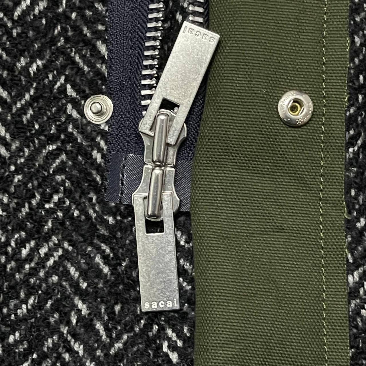 Sacai Sacai F/W 2017 Wool Mohair Multi Pocket Jacket Size US M / EU 48-50 / 2 - 16 Thumbnail