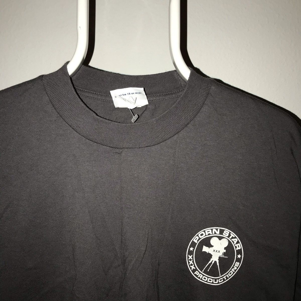 Pornstar CREW Vintage Made In USA T-shirt