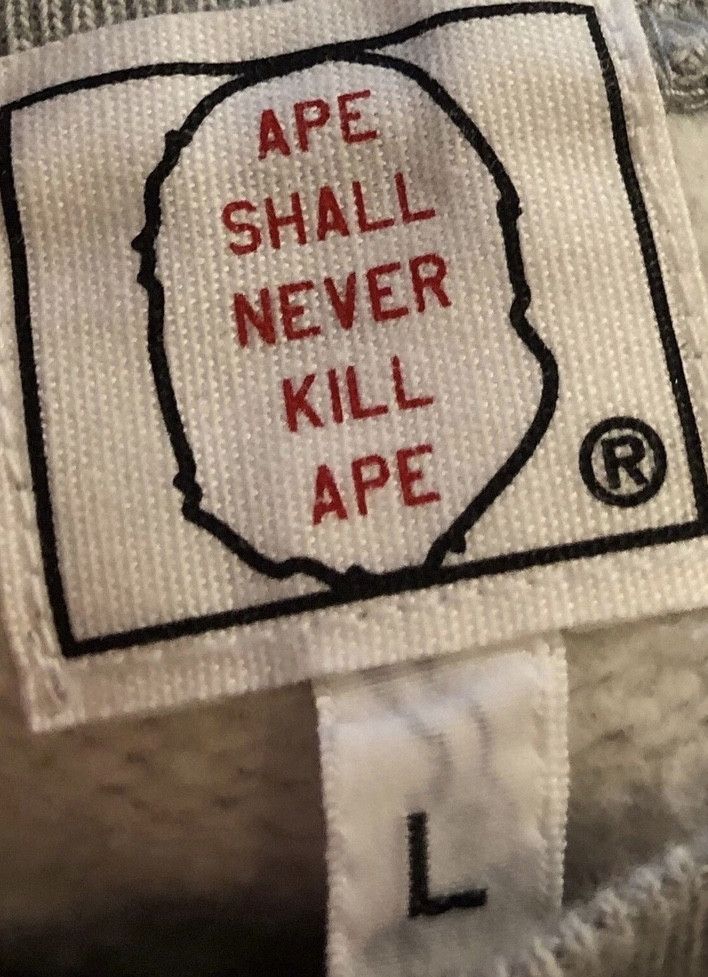 Bape Bape crew neck sweatshirt Size US XL / EU 56 / 4 - 4 Thumbnail