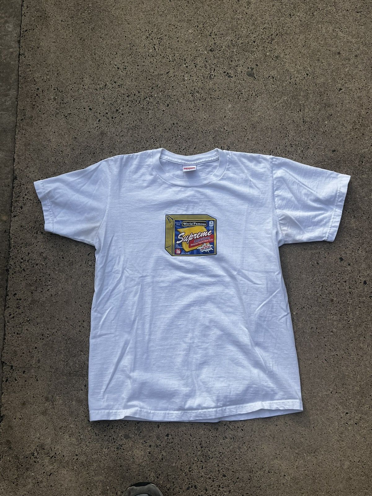 19aw supreme cheese tee チーズ tシャツ Supreme Cheese Tee Black Men's - FW19 - US