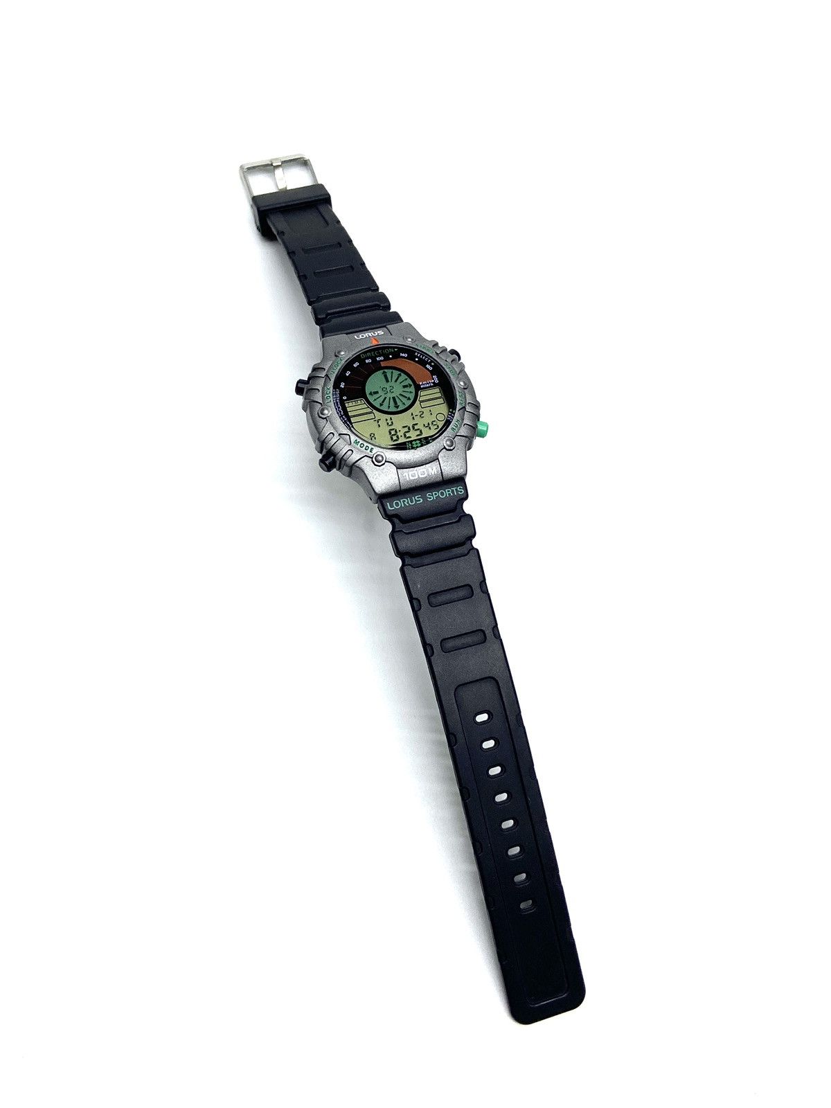 Vintage ★0% TAX★ 90’S LORUS VECTOR DIGITAL MILITARY COMPASS WATCH Size ONE SIZE - 3 Thumbnail