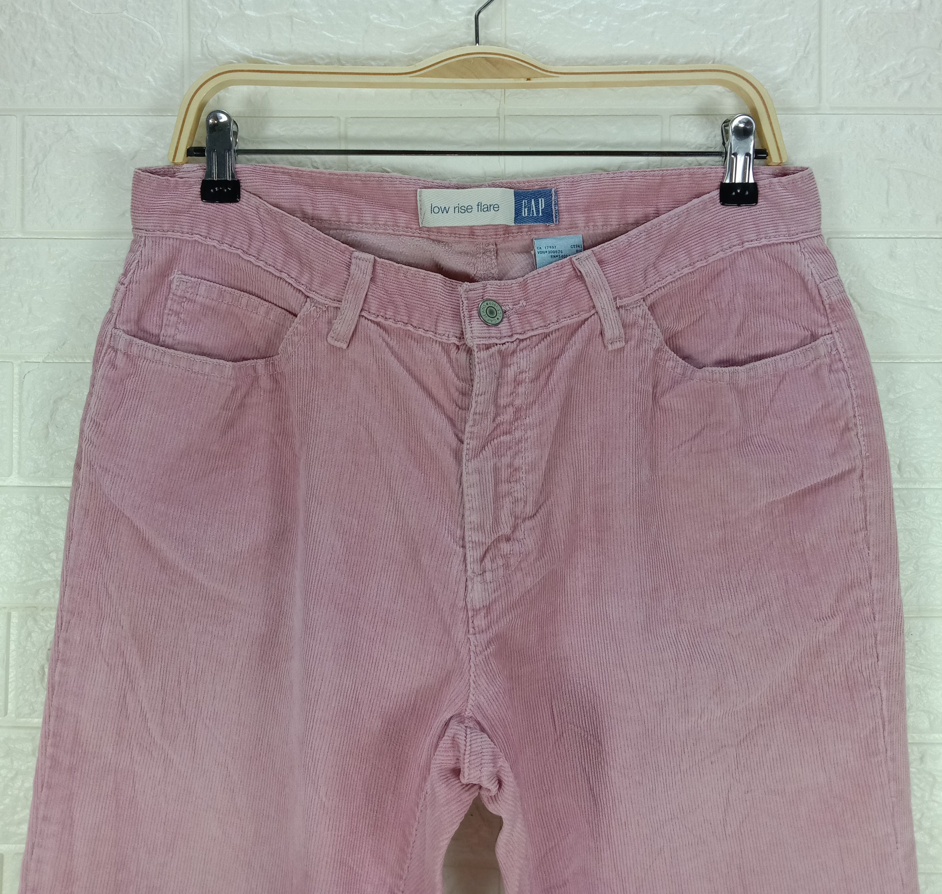 Gap Vintage Gap Corduroy Bell Bottom Flare Pants Size 32" / US 10 / IT 46 - 2 Thumbnail