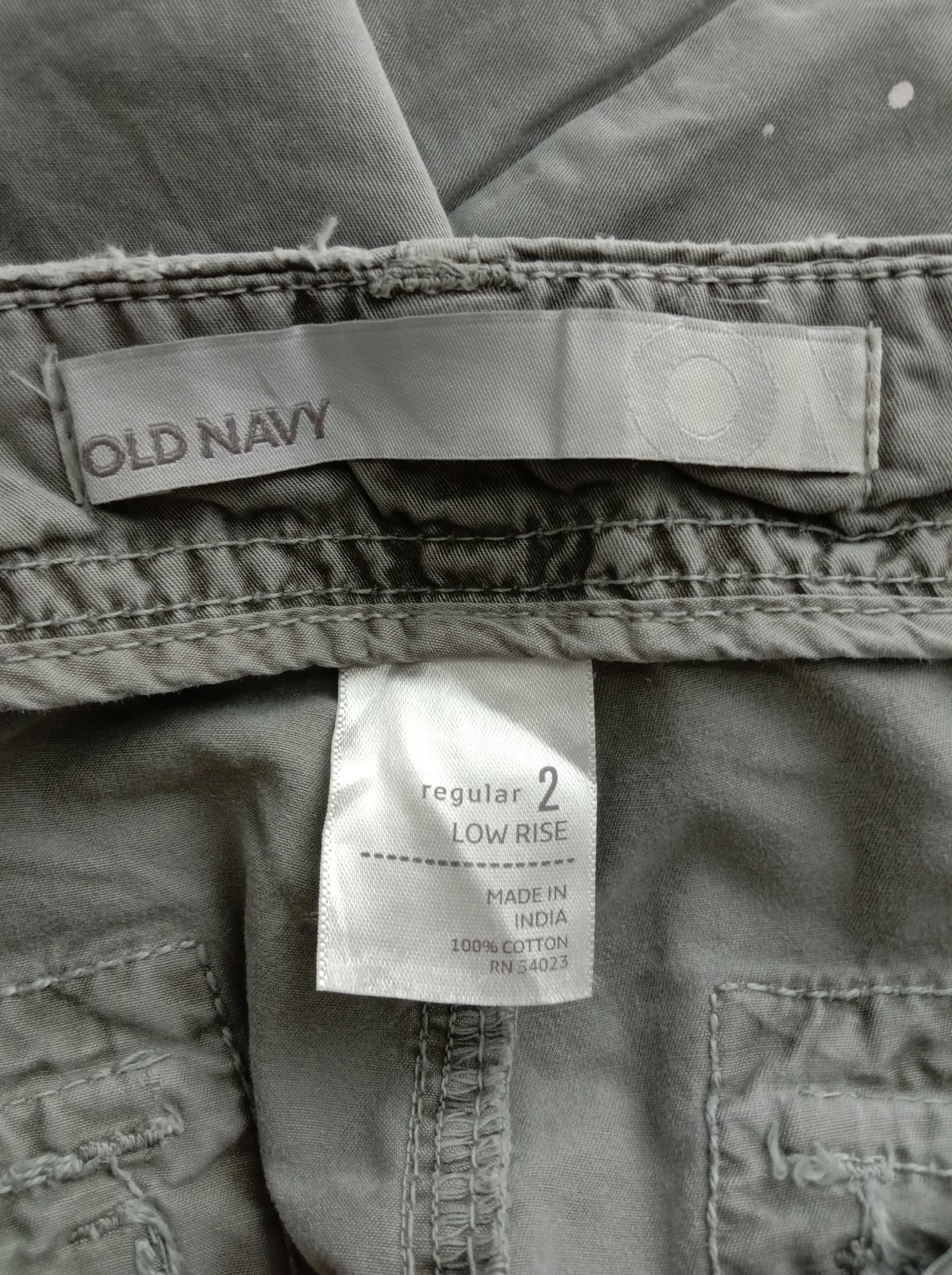 Old Navy Vintage Old Navy Paint Splatter Cargo Flare Pants Size 30" / US 8 / IT 44 - 15 Thumbnail