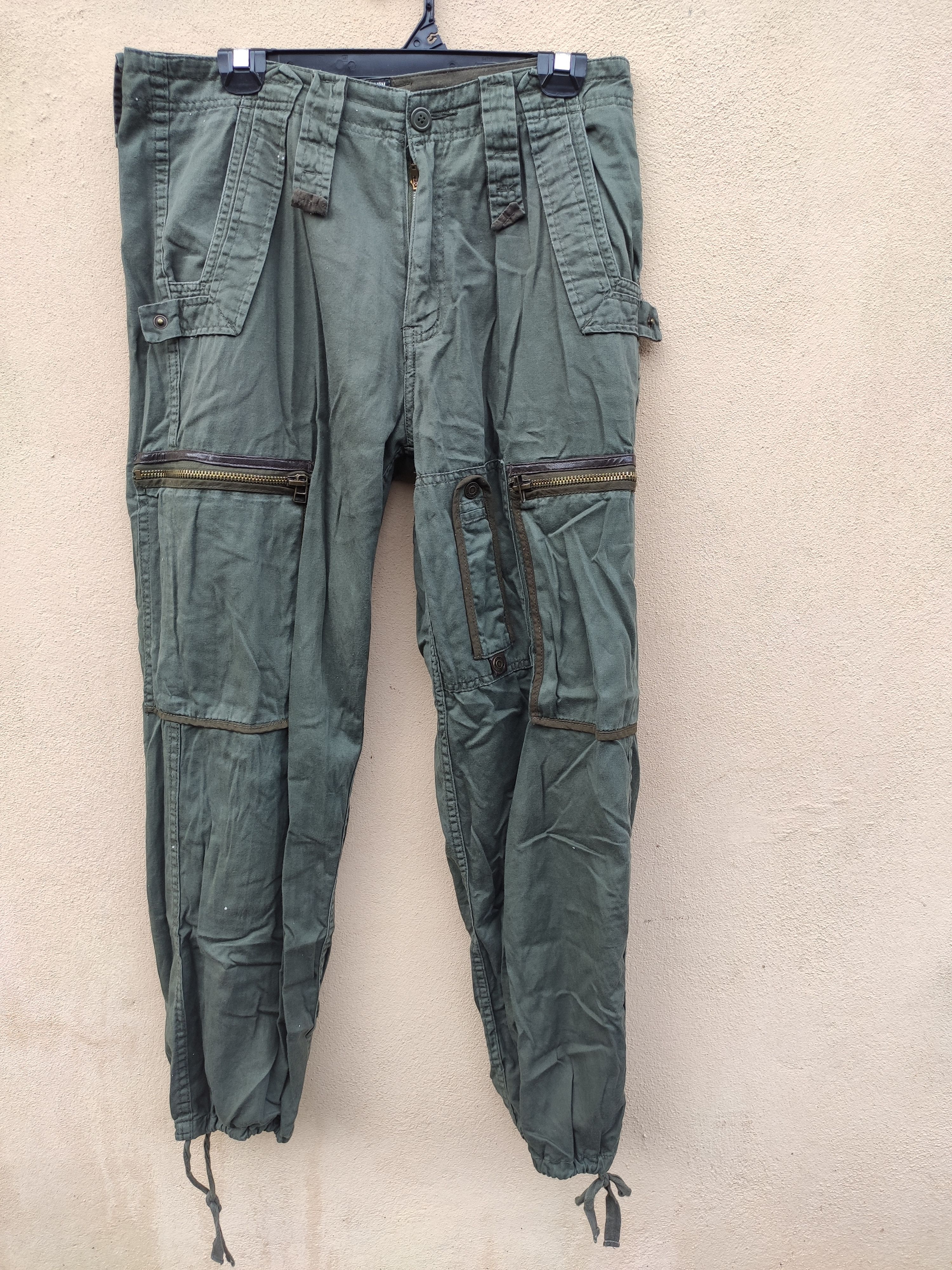 Japanese Brand 🔥 Bike star Cargo pants green army Bondage Size US 32 / EU 48 - 1 Thumbnail