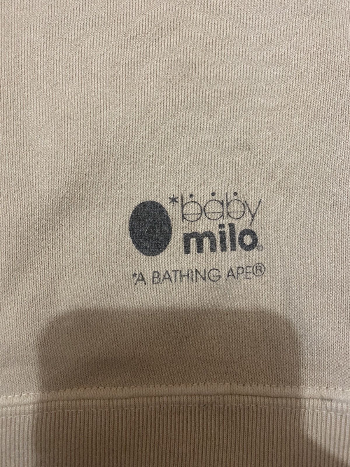 Bape Baby Milo S/S Crewneck Size US M / EU 48-50 / 2 - 3 Thumbnail
