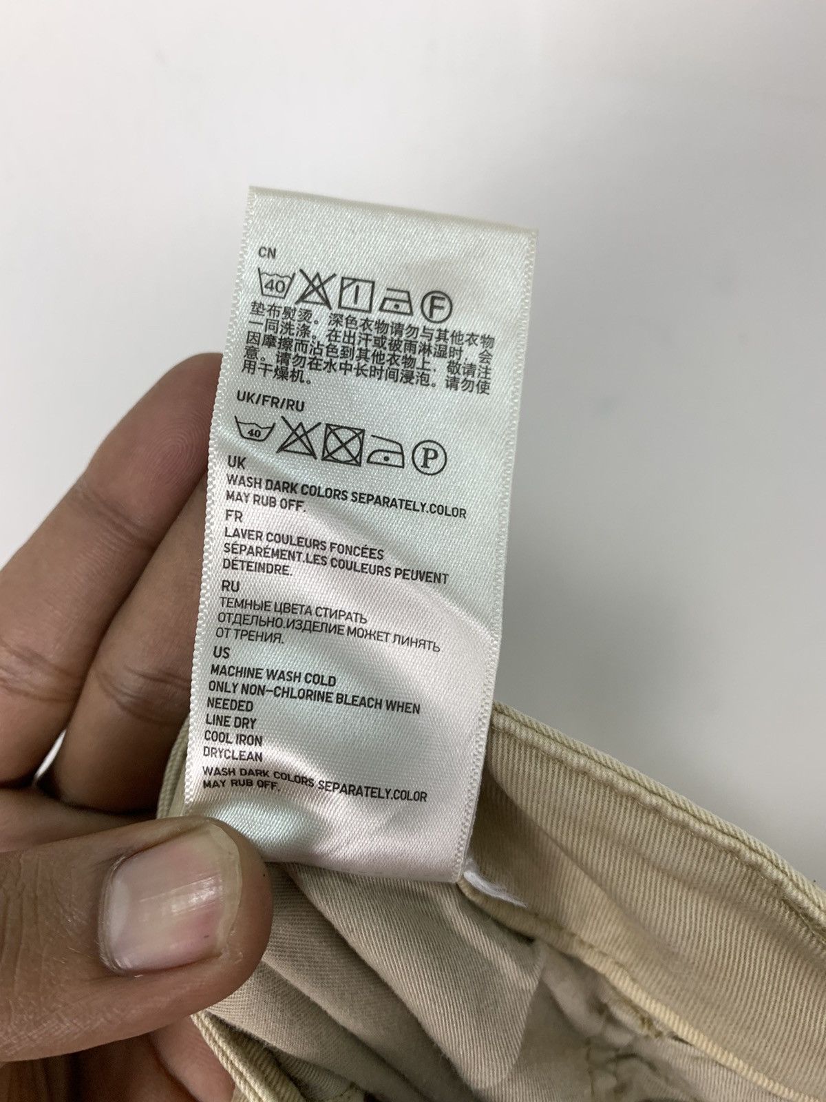 Japanese Brand × Uniqlo UNIQLO Slimfit Khaki Multipocket Tactical Utility CargoPant Size 32" / US 10 / IT 46 - 18 Thumbnail
