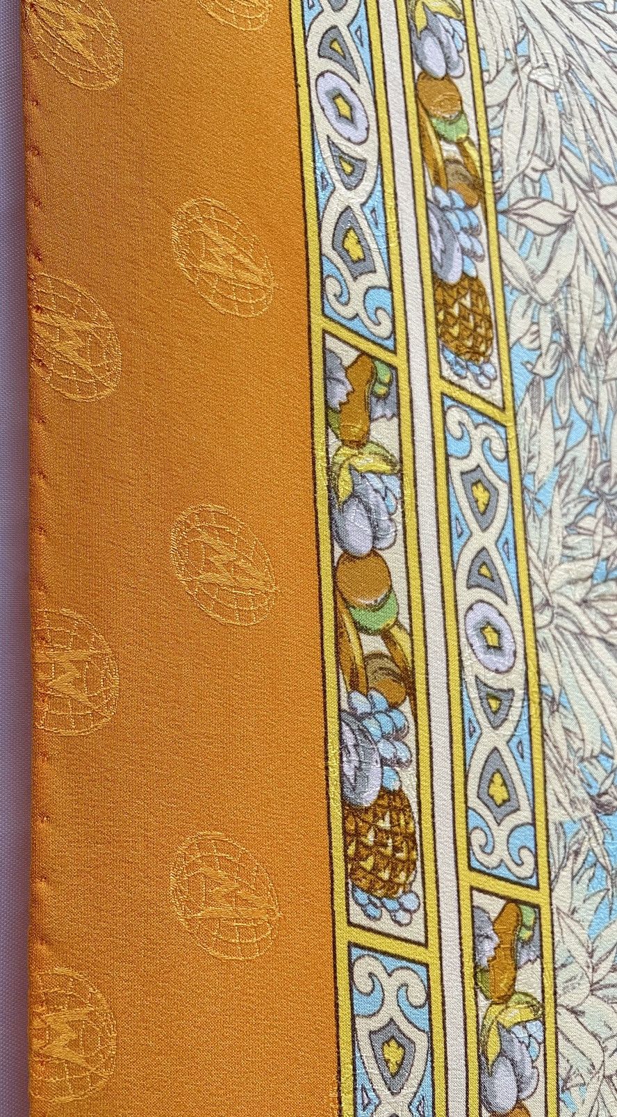 Alviero Martini Vintage ALVIERO MARTINI Pure Silk Scarf Hand Made In Italy Size ONE SIZE - 10 Thumbnail