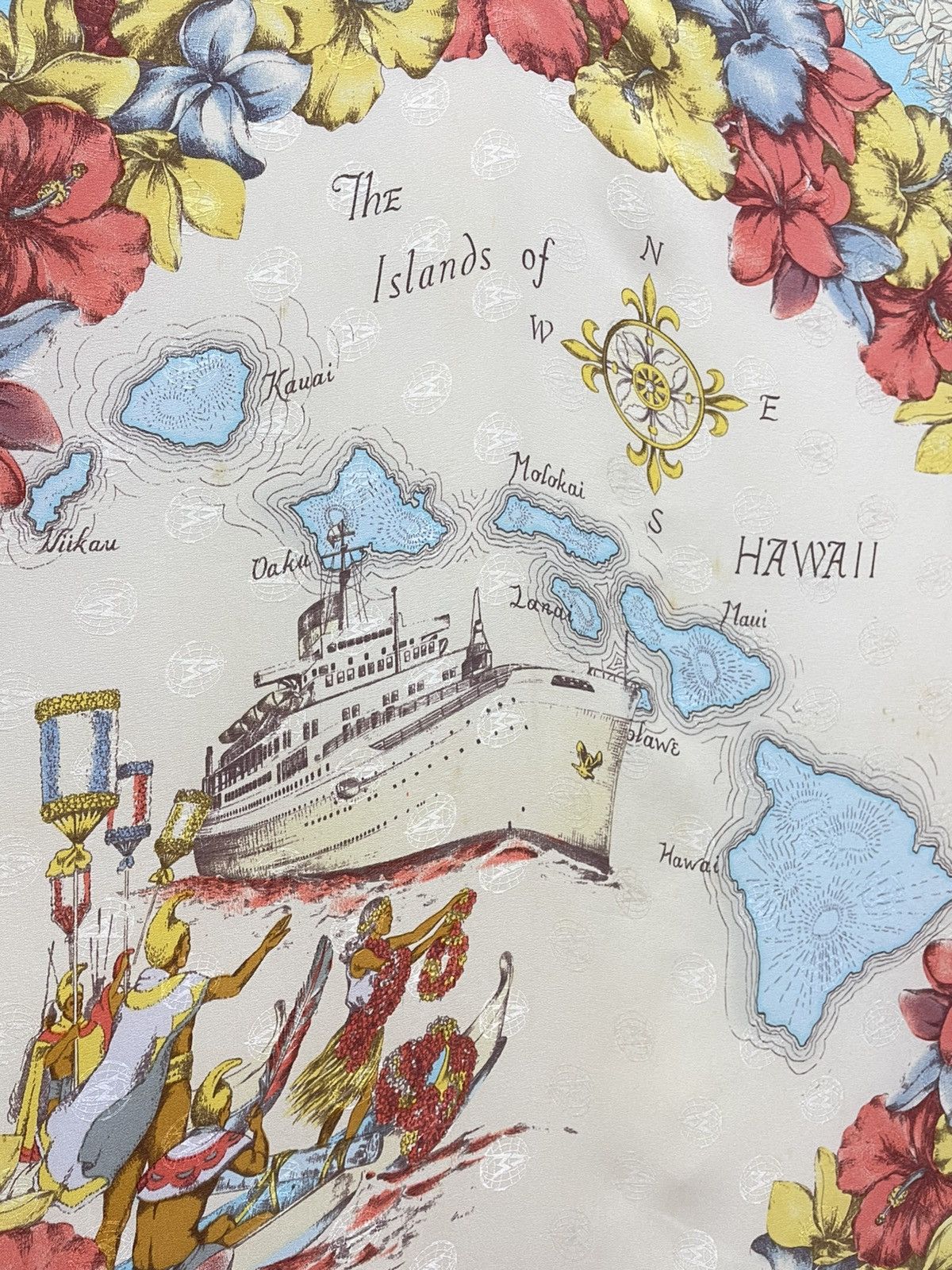Alviero Martini Vintage ALVIERO MARTINI Pure Silk Scarf Hand Made In Italy Size ONE SIZE - 6 Thumbnail