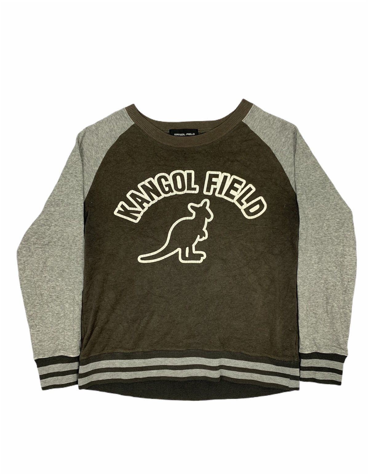 KangaROOS × Kangol Vintage KANGOL FIELD Kid Big Logo Sweatshirt Varsity Jacket Size US M / EU 48-50 / 2 - 1 Thumbnail
