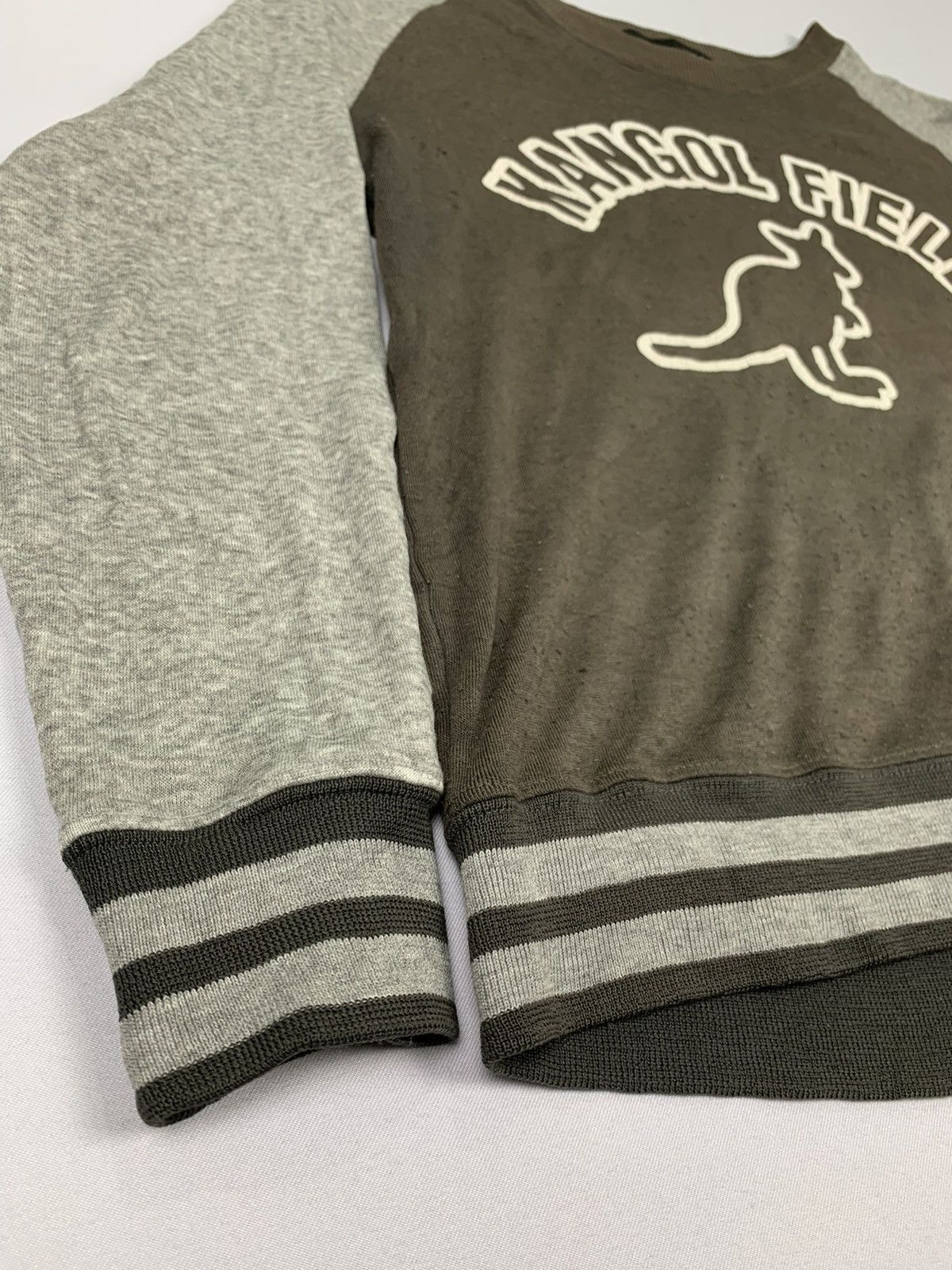 KangaROOS × Kangol Vintage KANGOL FIELD Kid Big Logo Sweatshirt Varsity Jacket Size US M / EU 48-50 / 2 - 4 Thumbnail