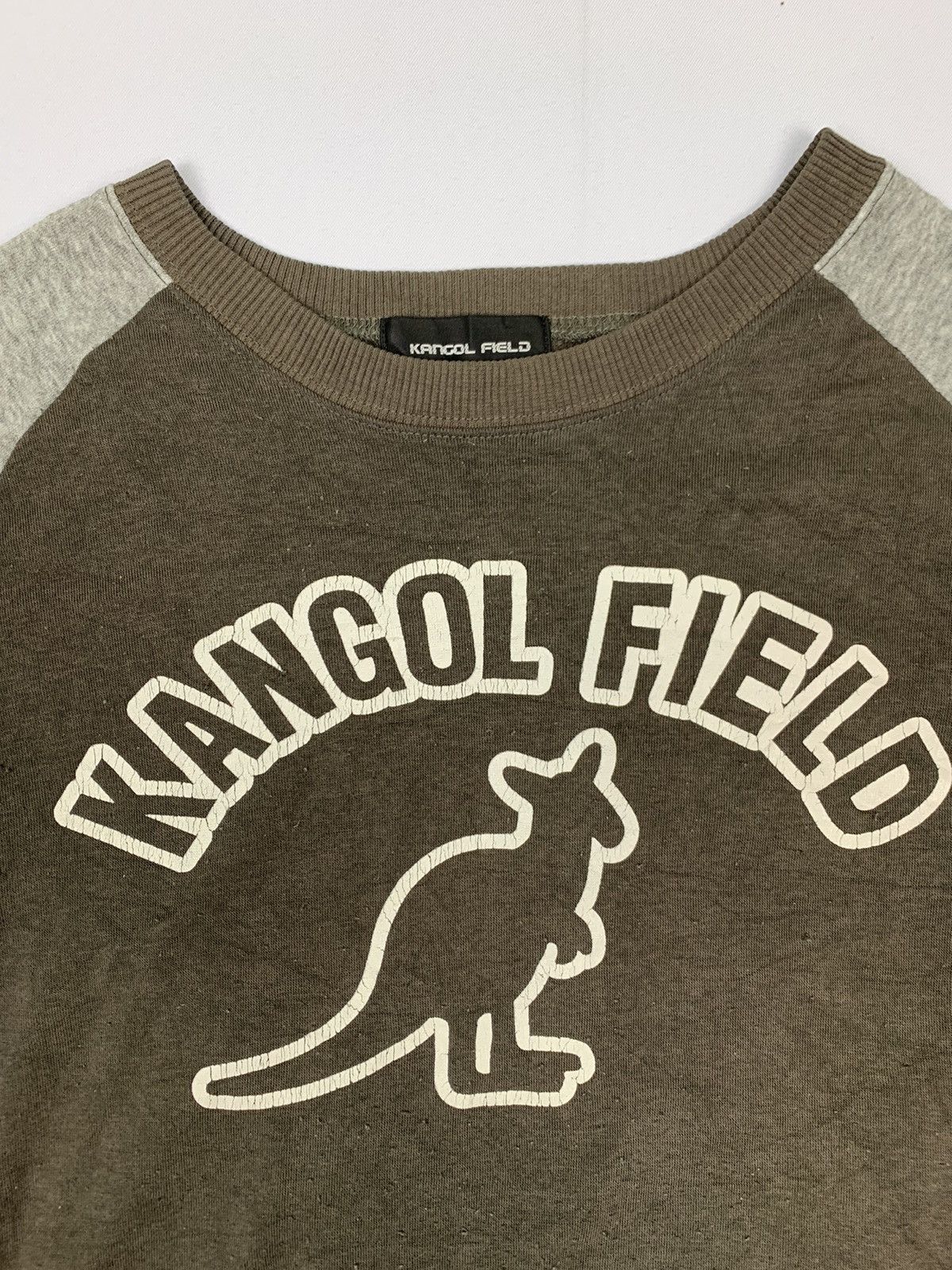 KangaROOS × Kangol Vintage KANGOL FIELD Kid Big Logo Sweatshirt Varsity Jacket Size US M / EU 48-50 / 2 - 3 Thumbnail