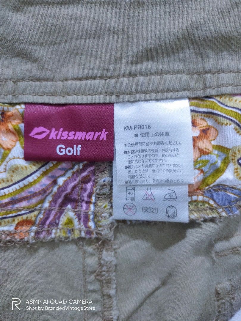 Japanese Brand × KISS × Seditionaries KISSMARK GOLF Button Spike Floral Bootcut Baggy Cargo Pants Size 32" / US 10 / IT 46 - 19 Thumbnail