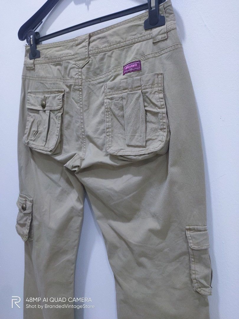 Japanese Brand × KISS × Seditionaries KISSMARK GOLF Button Spike Floral Bootcut Baggy Cargo Pants Size 32" / US 10 / IT 46 - 15 Thumbnail