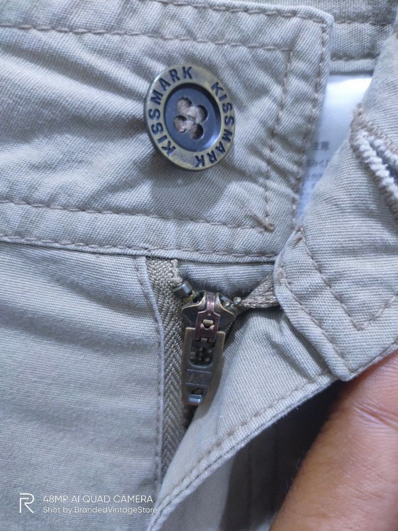 Japanese Brand × KISS × Seditionaries KISSMARK GOLF Button Spike Floral Bootcut Baggy Cargo Pants Size 32" / US 10 / IT 46 - 16 Thumbnail