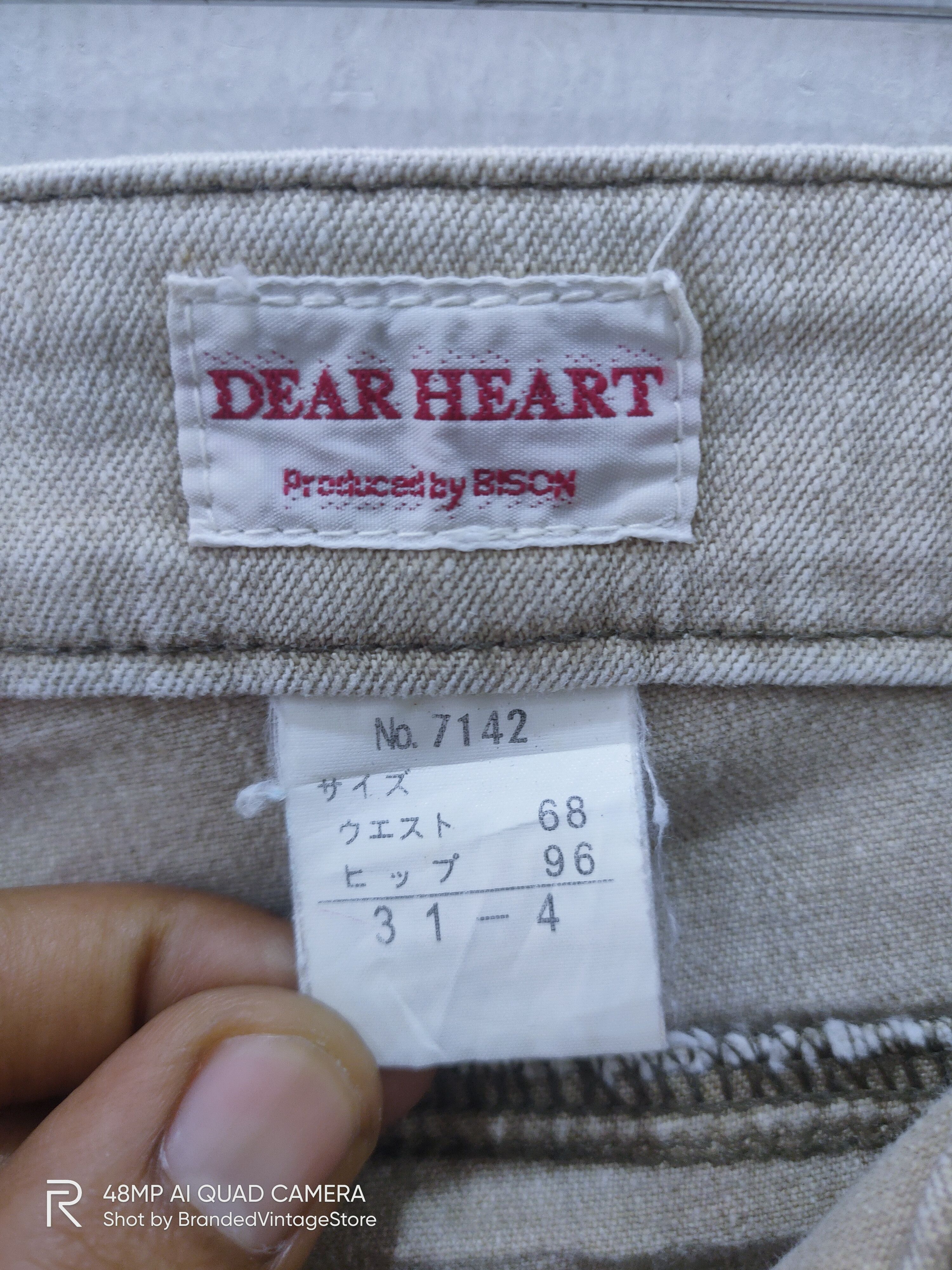 Seditionaries DEAR HEART Patchwork Multipocket Faded Flare Jean CargoPant Size 29" - 15 Thumbnail