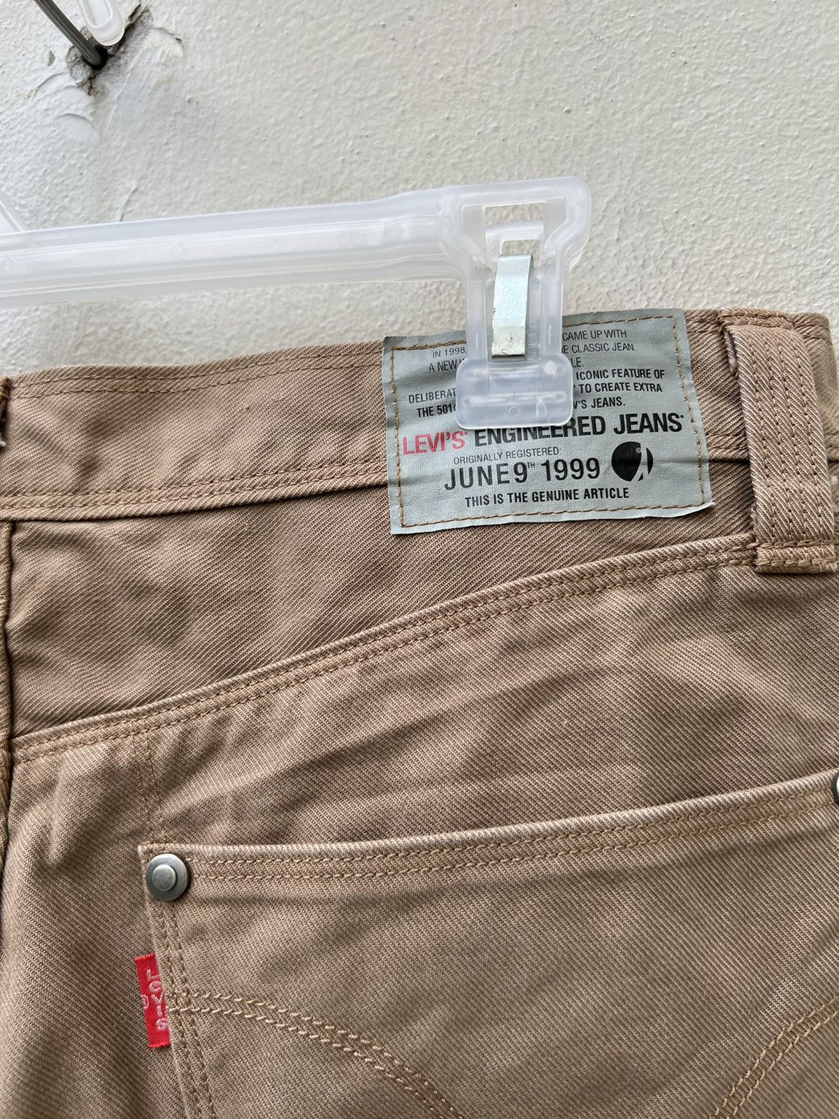 Japanese Brand Vintage 2000s Levi’s Engineered Denim Regular Jeans Size US 32 / EU 48 - 20 Thumbnail