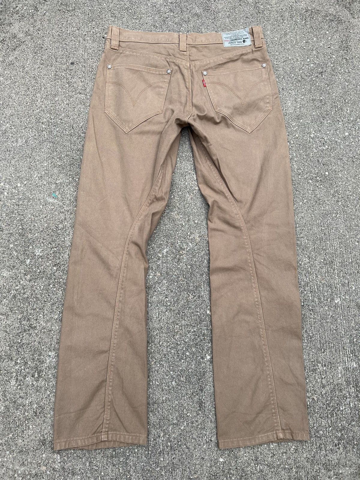 Japanese Brand Vintage 2000s Levi’s Engineered Denim Regular Jeans Size US 32 / EU 48 - 5 Thumbnail