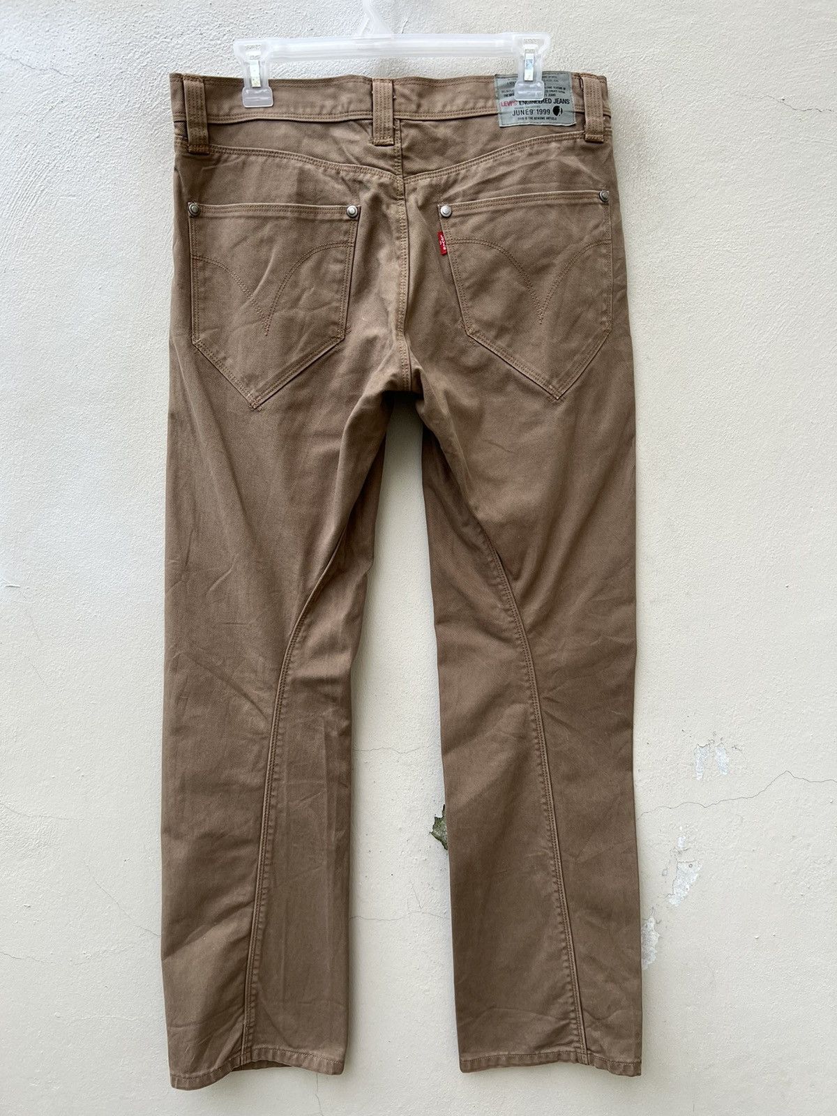 Japanese Brand Vintage 2000s Levi’s Engineered Denim Regular Jeans Size US 32 / EU 48 - 16 Thumbnail