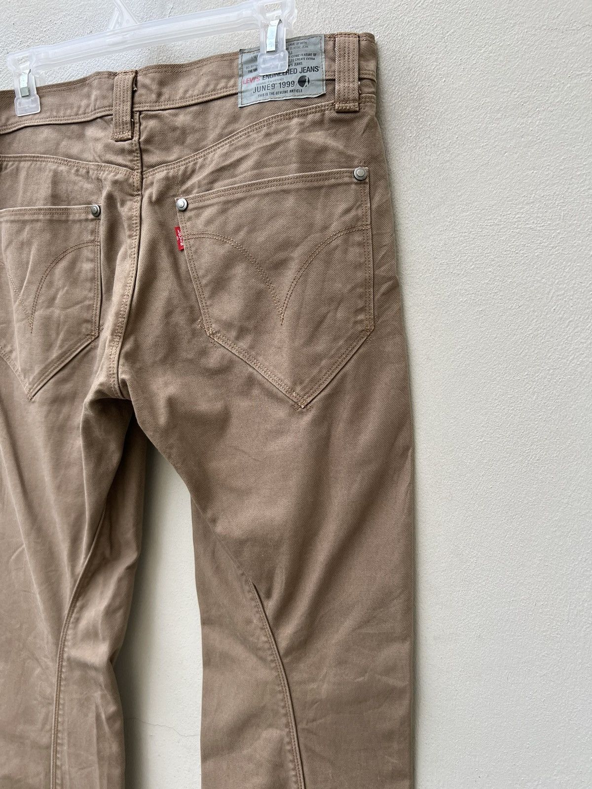 Japanese Brand Vintage 2000s Levi’s Engineered Denim Regular Jeans Size US 32 / EU 48 - 19 Thumbnail