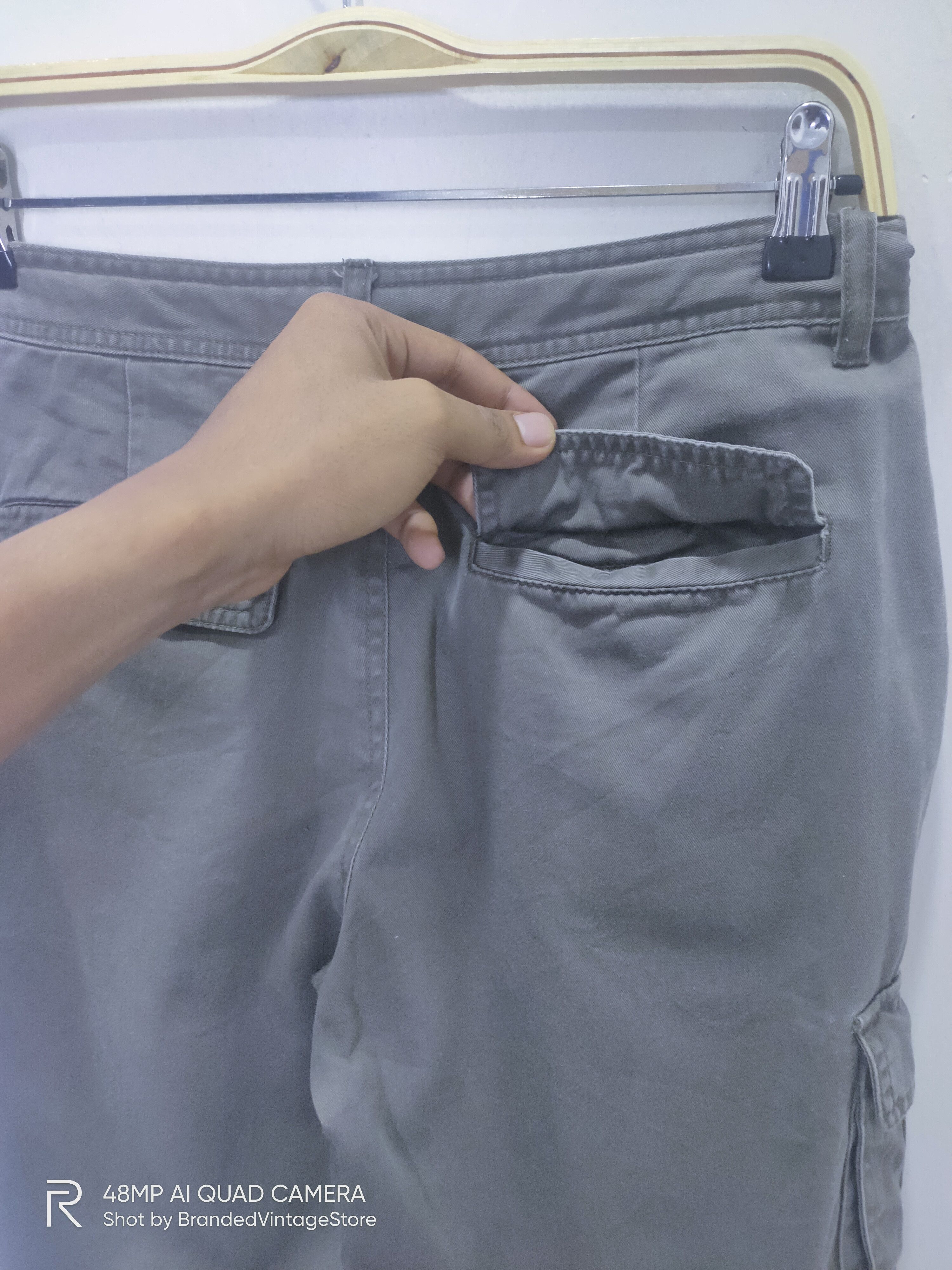 Japanese Brand Rare CHOCOL RAFFINE Tactical Utility Jogger Cargo Crop Pant Size 29" - 11 Thumbnail