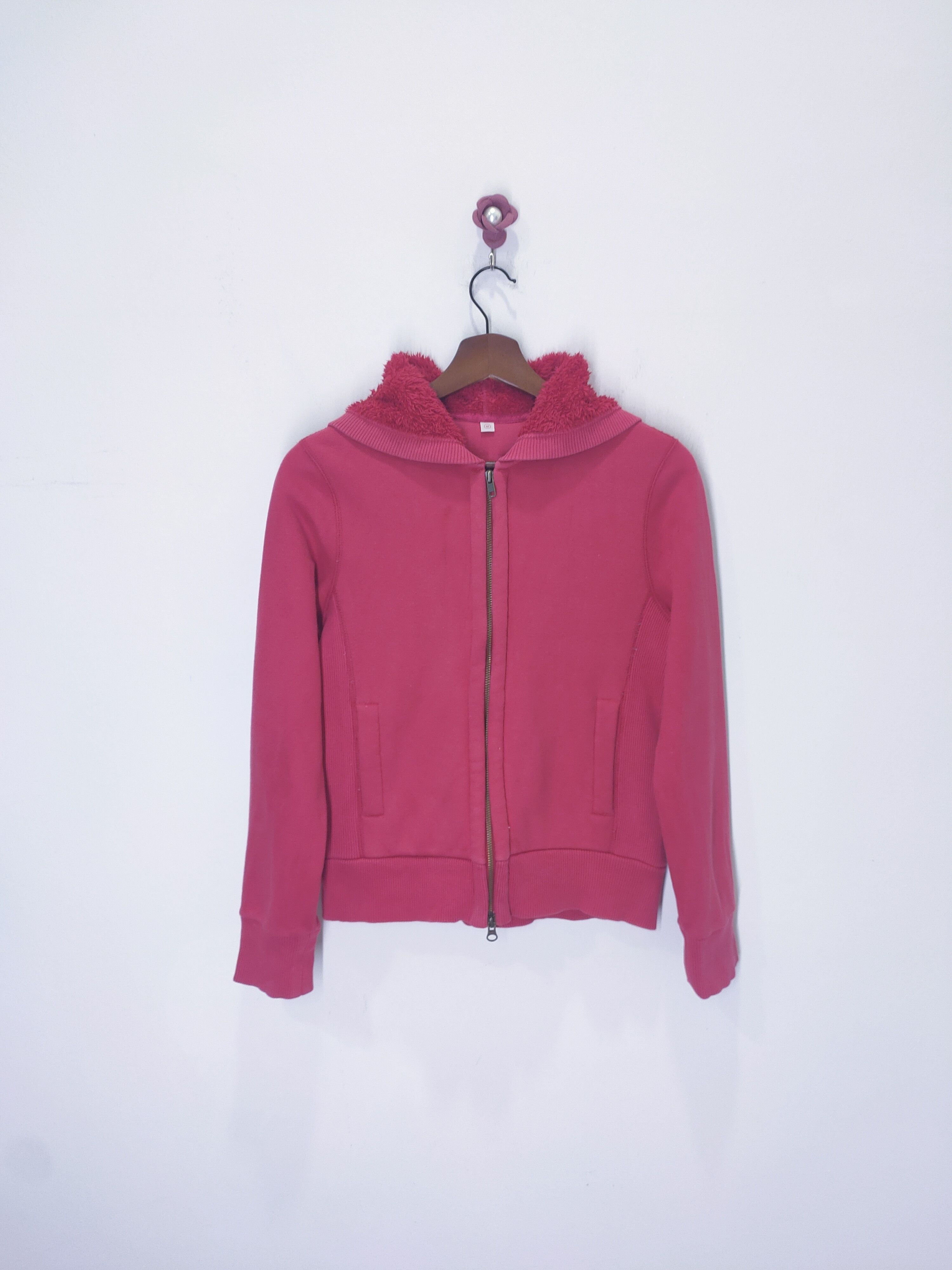 Uniqlo UNIQLO Sherpa Zipper Thick Heavy Hoddie Jacket Bomber Style Size S / US 4 / IT 40 - 1 Thumbnail