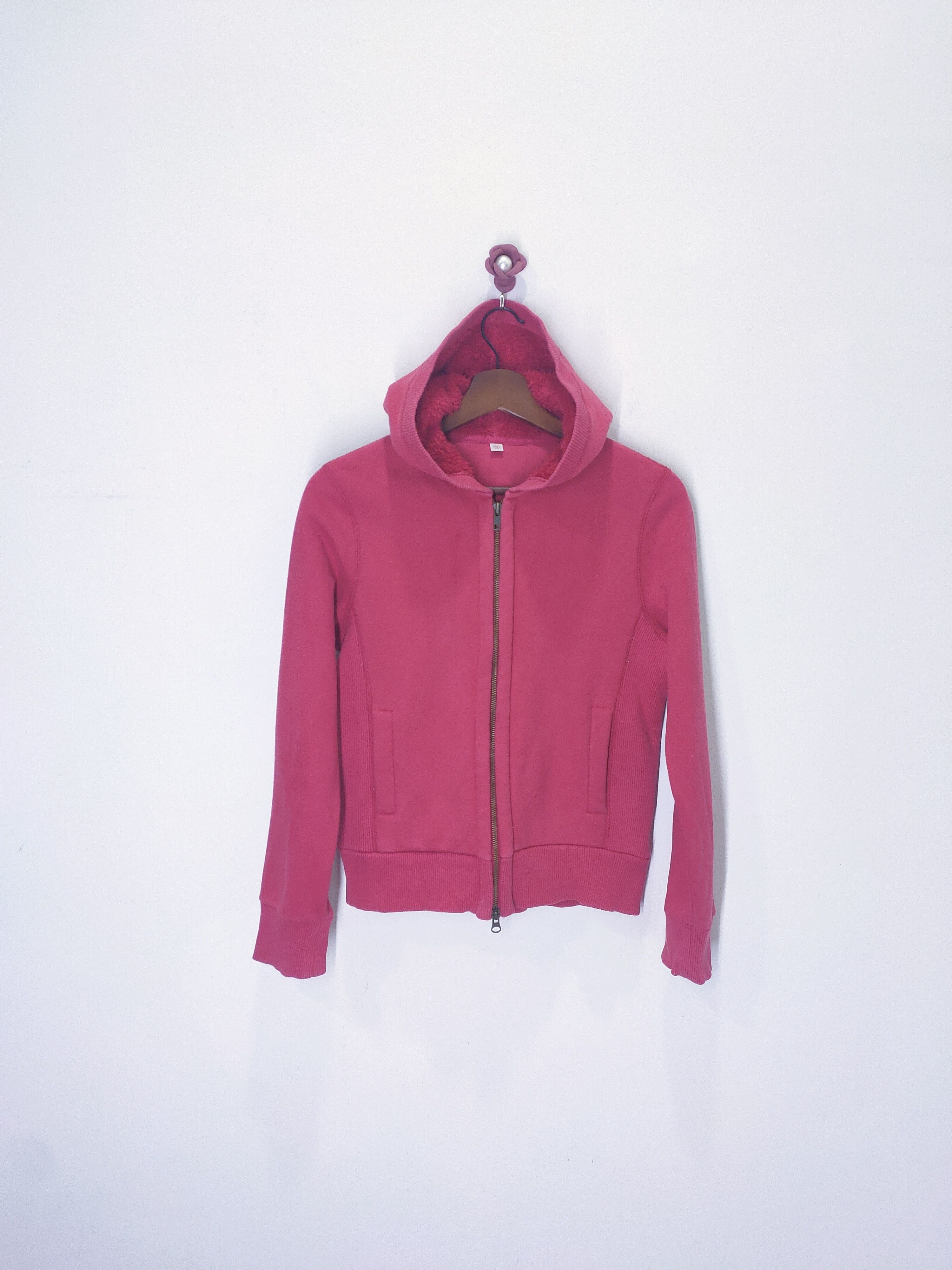 Uniqlo UNIQLO Sherpa Zipper Thick Heavy Hoddie Jacket Bomber Style Size S / US 4 / IT 40 - 3 Thumbnail