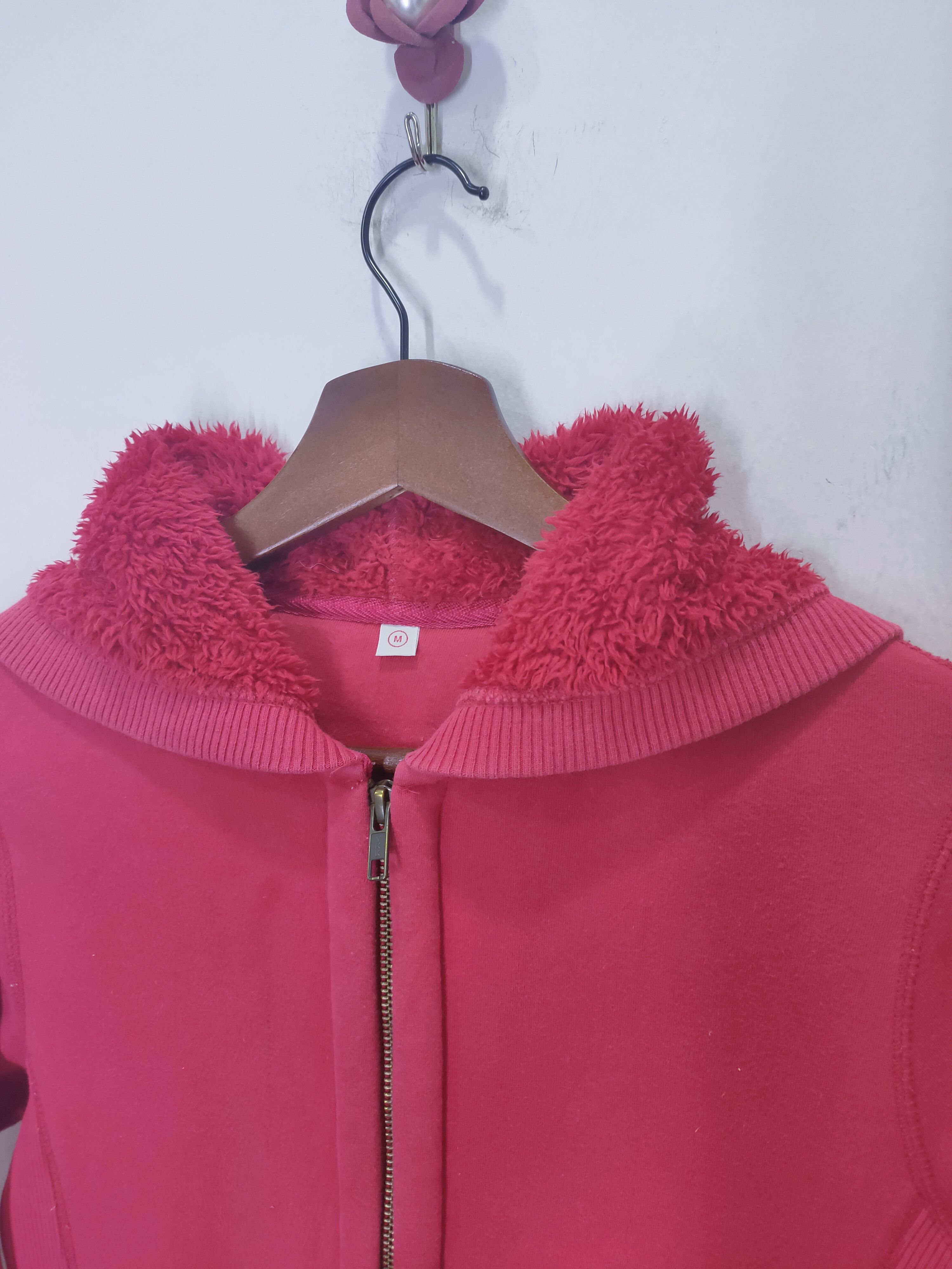 Uniqlo UNIQLO Sherpa Zipper Thick Heavy Hoddie Jacket Bomber Style Size S / US 4 / IT 40 - 8 Thumbnail