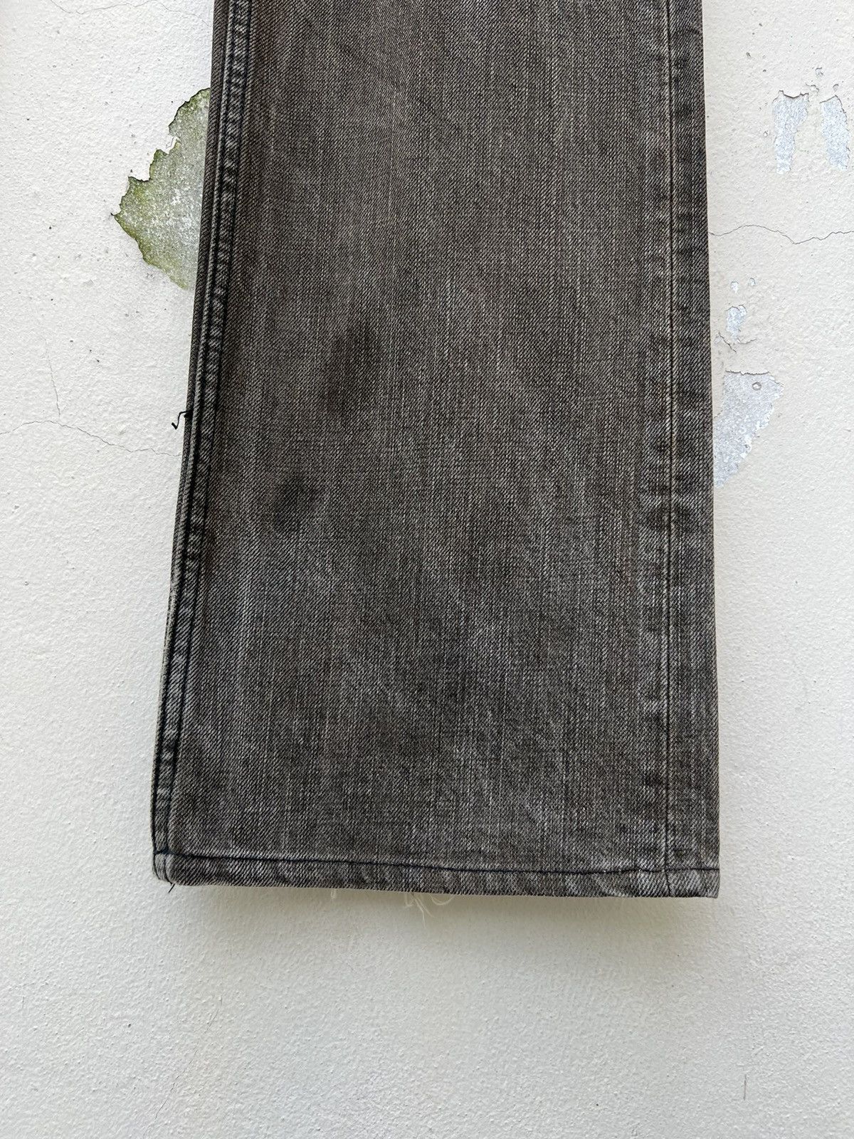 roarguns Vintage Roarguns Japan Mud Wash Denim Patchwork Flare Jeans Size US 32 / EU 48 - 14 Thumbnail