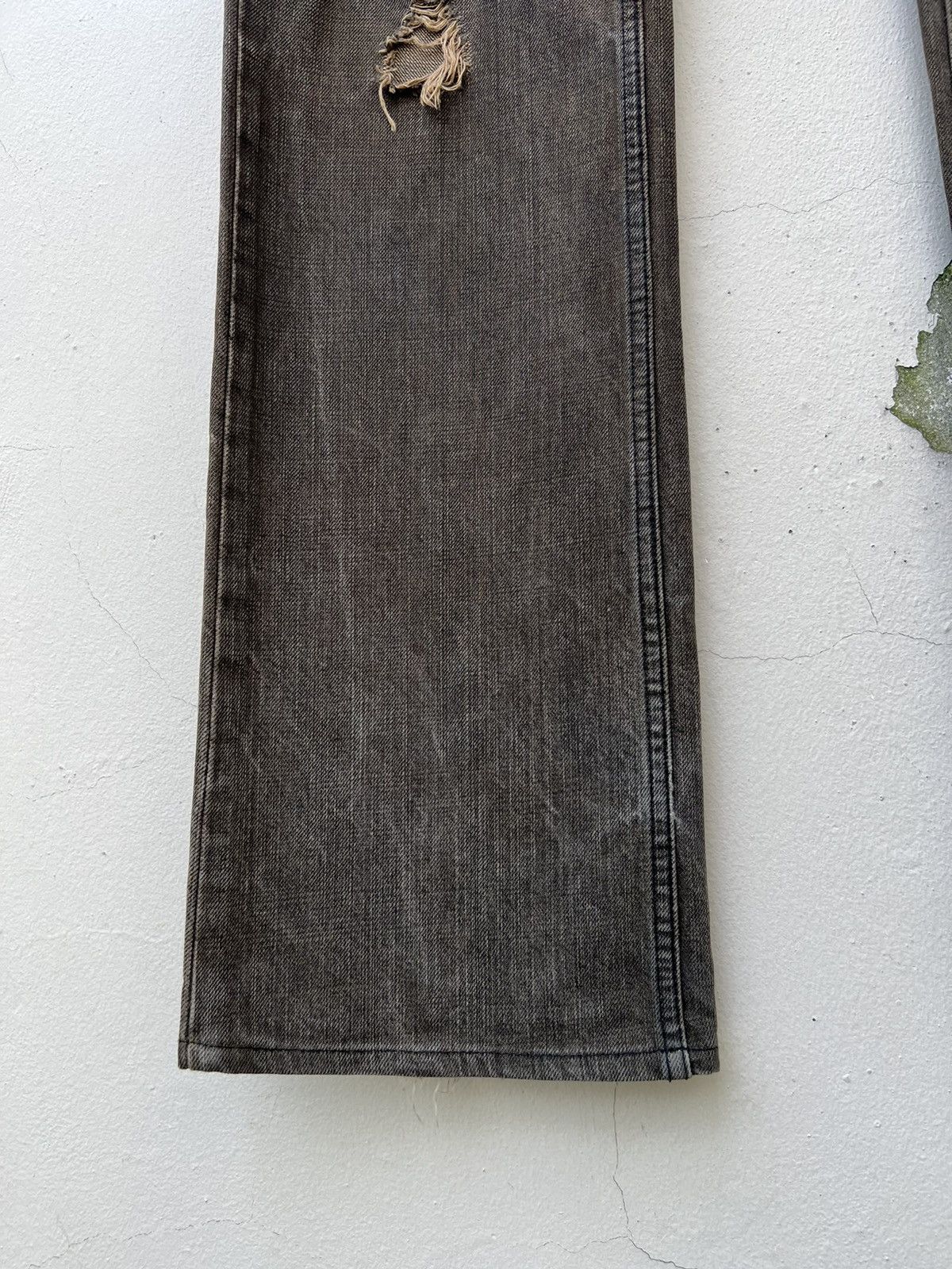 roarguns Vintage Roarguns Japan Mud Wash Denim Patchwork Flare Jeans Size US 32 / EU 48 - 11 Thumbnail