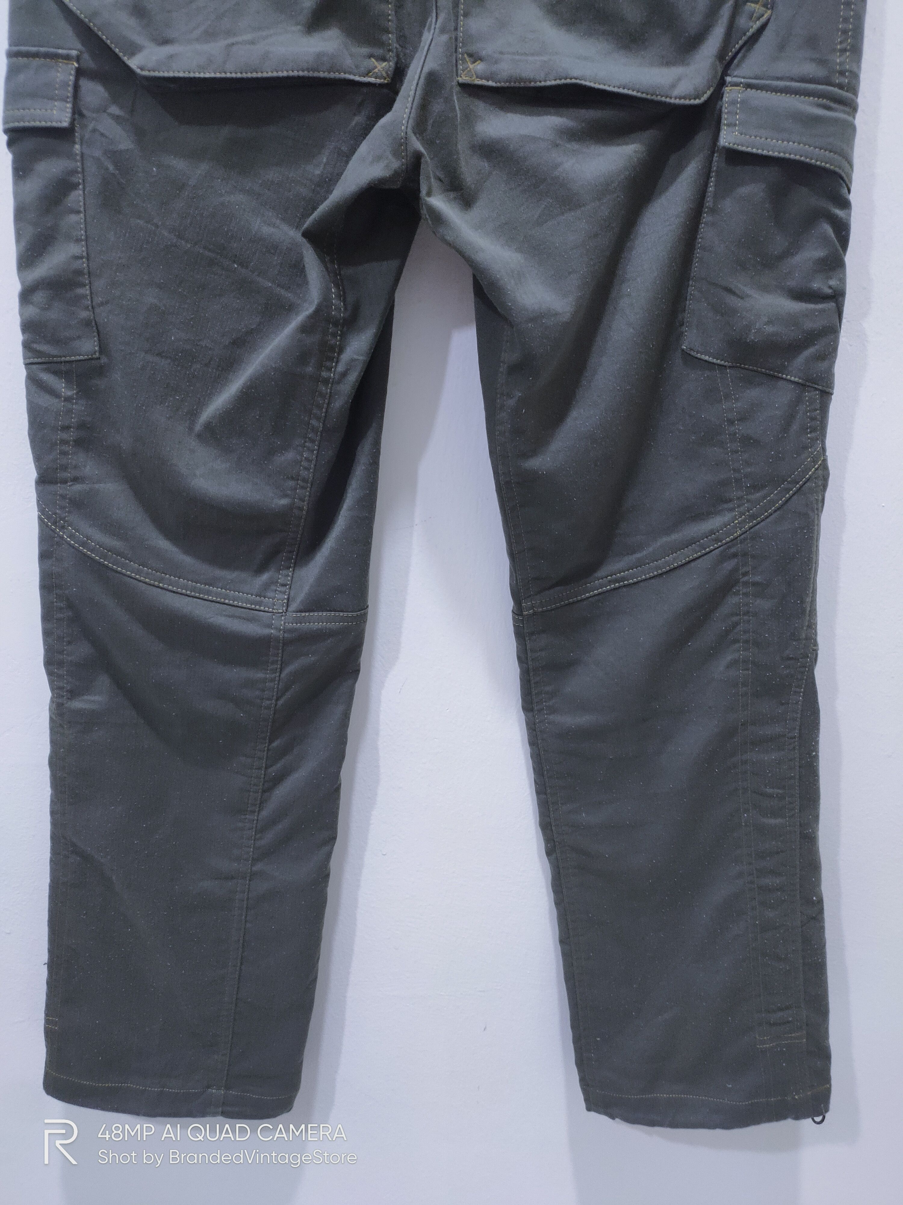 Phoenix Clothing PHENIX Striped Double Knee Multipocket Tactical Cargo Pants Size US 30 / EU 46 - 11 Thumbnail