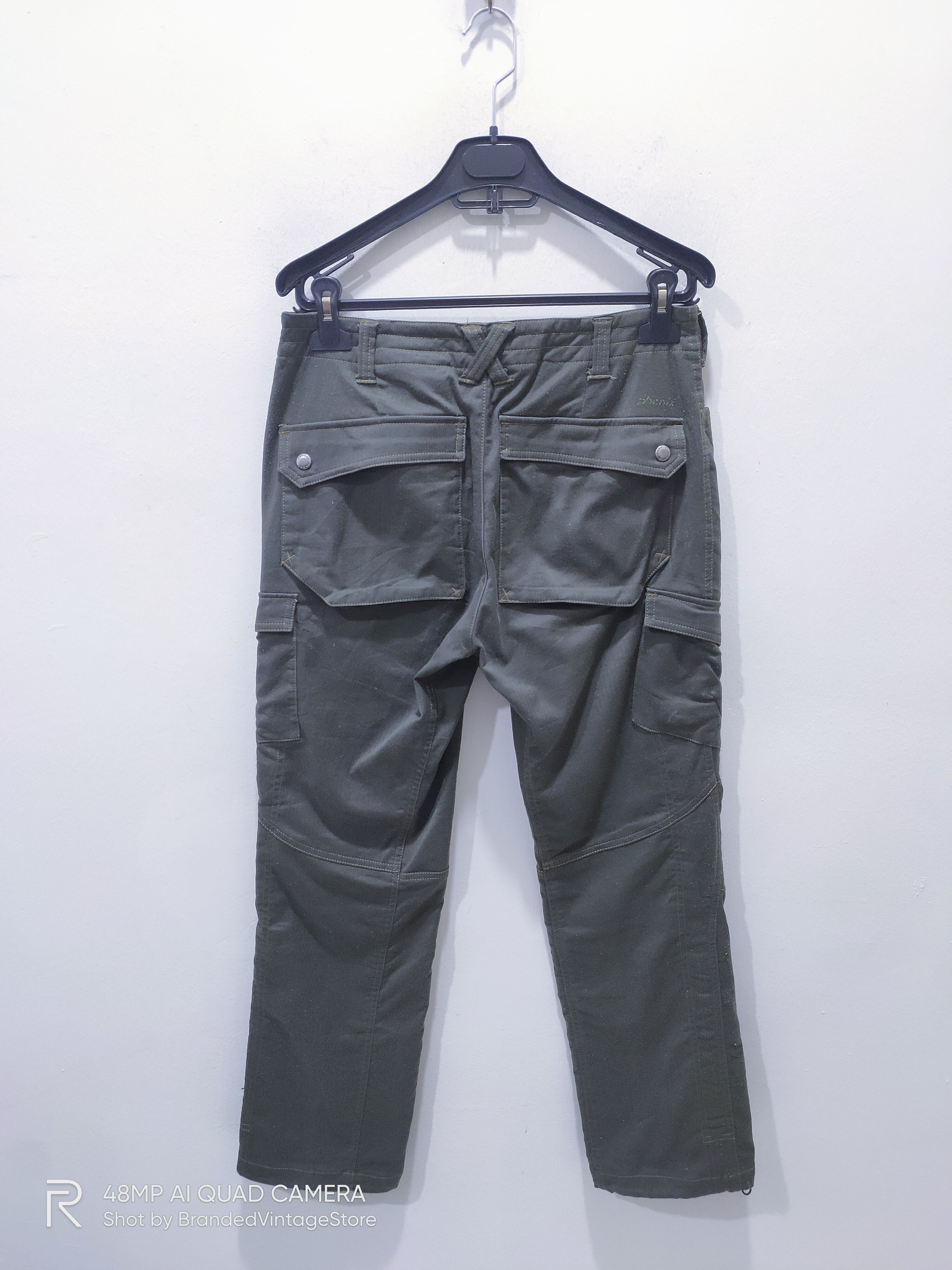 Phoenix Clothing PHENIX Striped Double Knee Multipocket Tactical Cargo Pants Size US 30 / EU 46 - 2 Thumbnail
