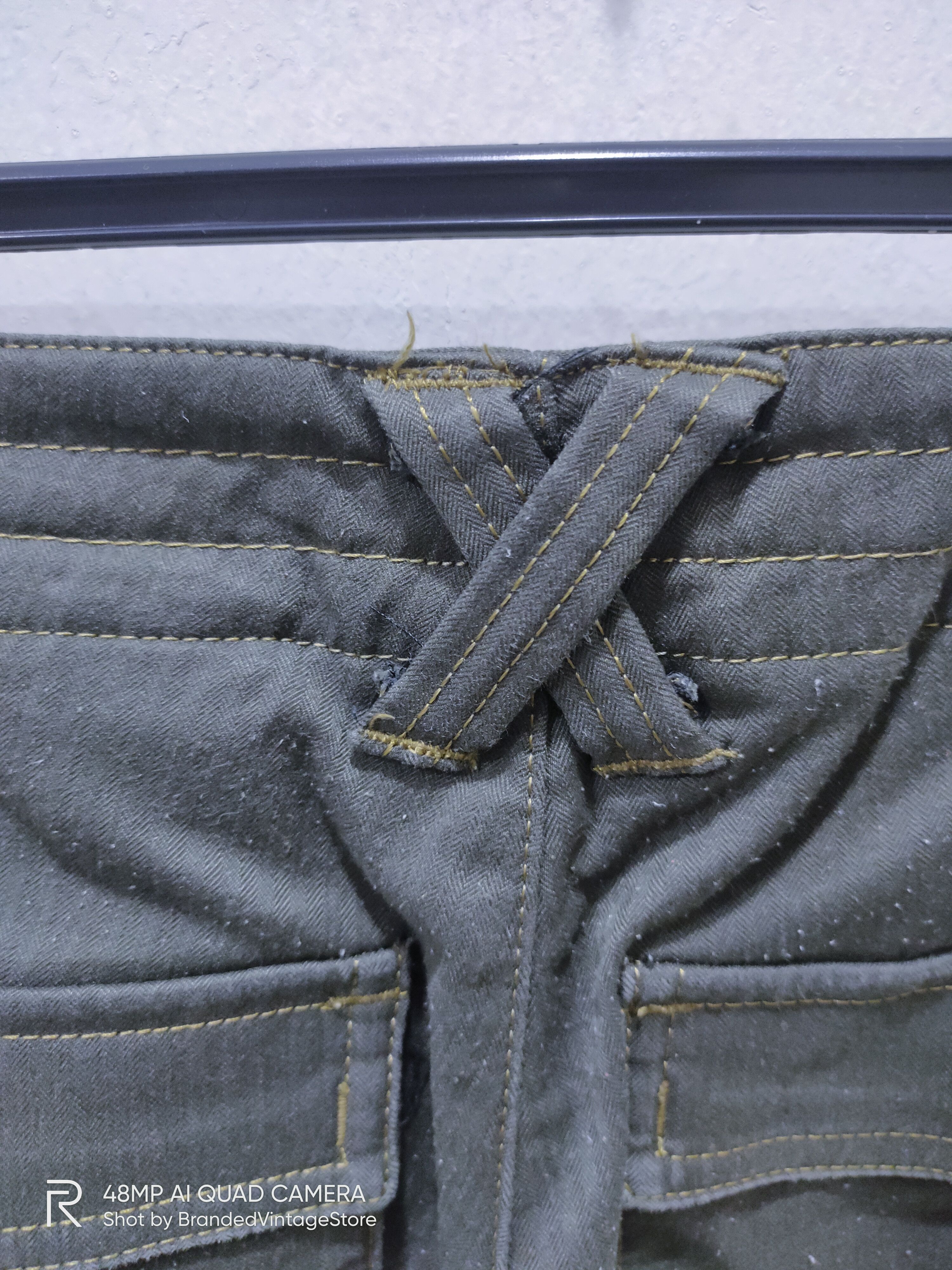 Phoenix Clothing PHENIX Striped Double Knee Multipocket Tactical Cargo Pants Size US 30 / EU 46 - 15 Thumbnail