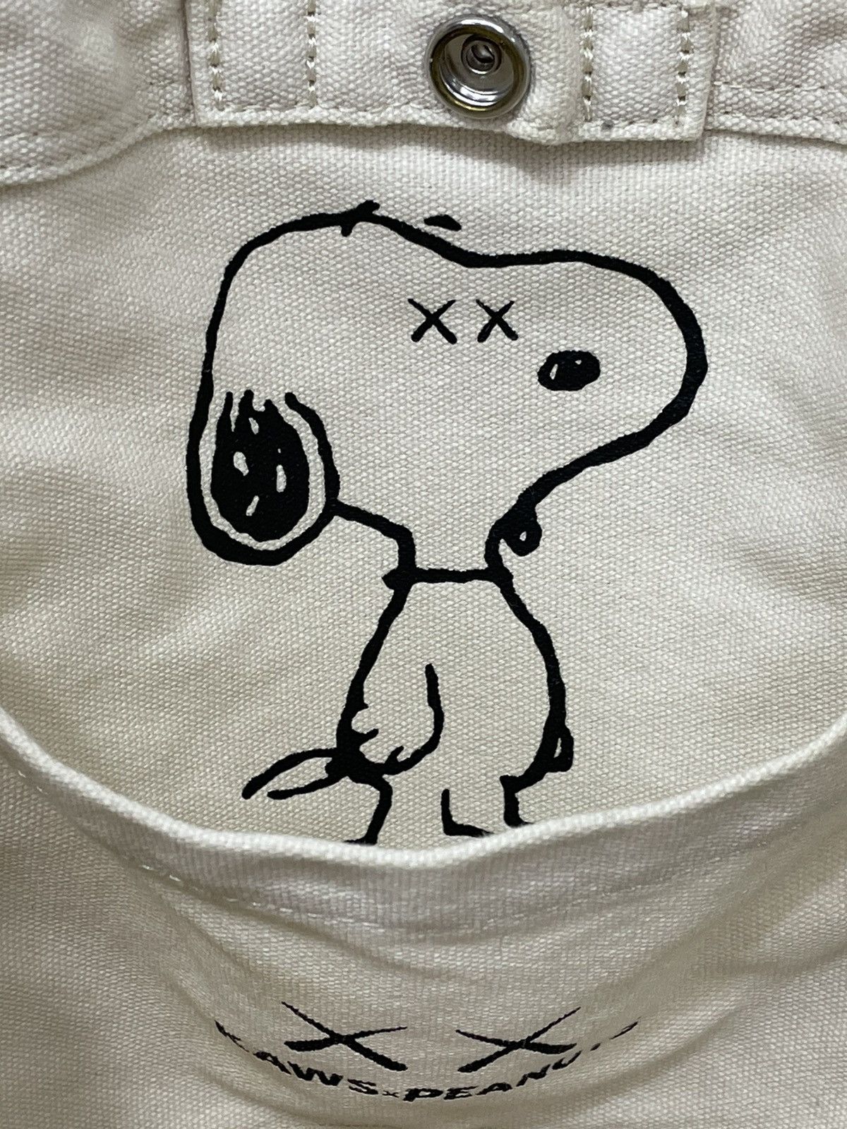 Kaws × Peanuts × Uniqlo KAWS x PEANUTS x UNIQLO Canvas Tote Bag Size ONE SIZE - 8 Thumbnail
