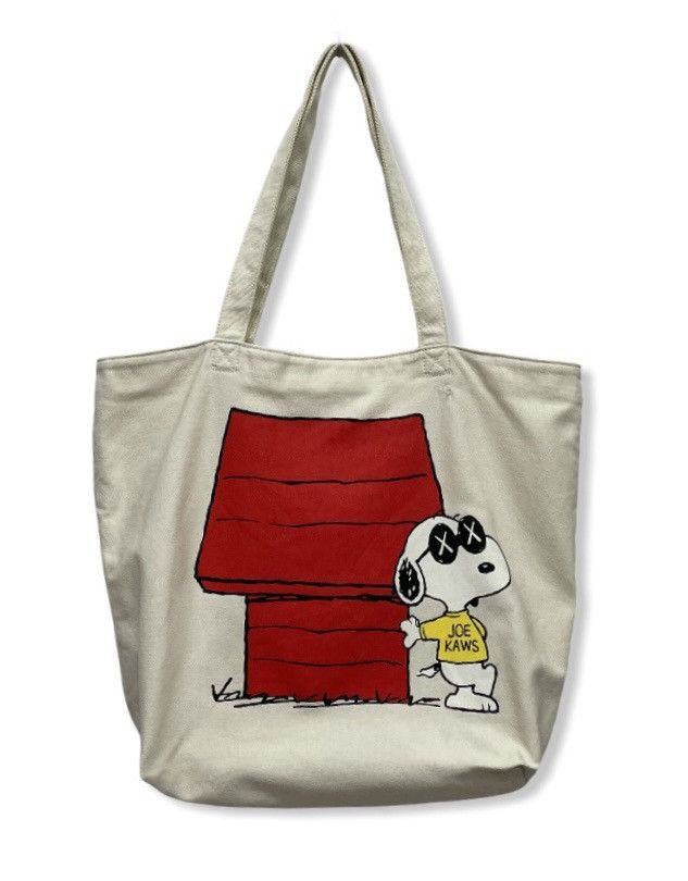 Kaws × Peanuts × Uniqlo KAWS x PEANUTS x UNIQLO Canvas Tote Bag Size ONE SIZE - 1 Thumbnail