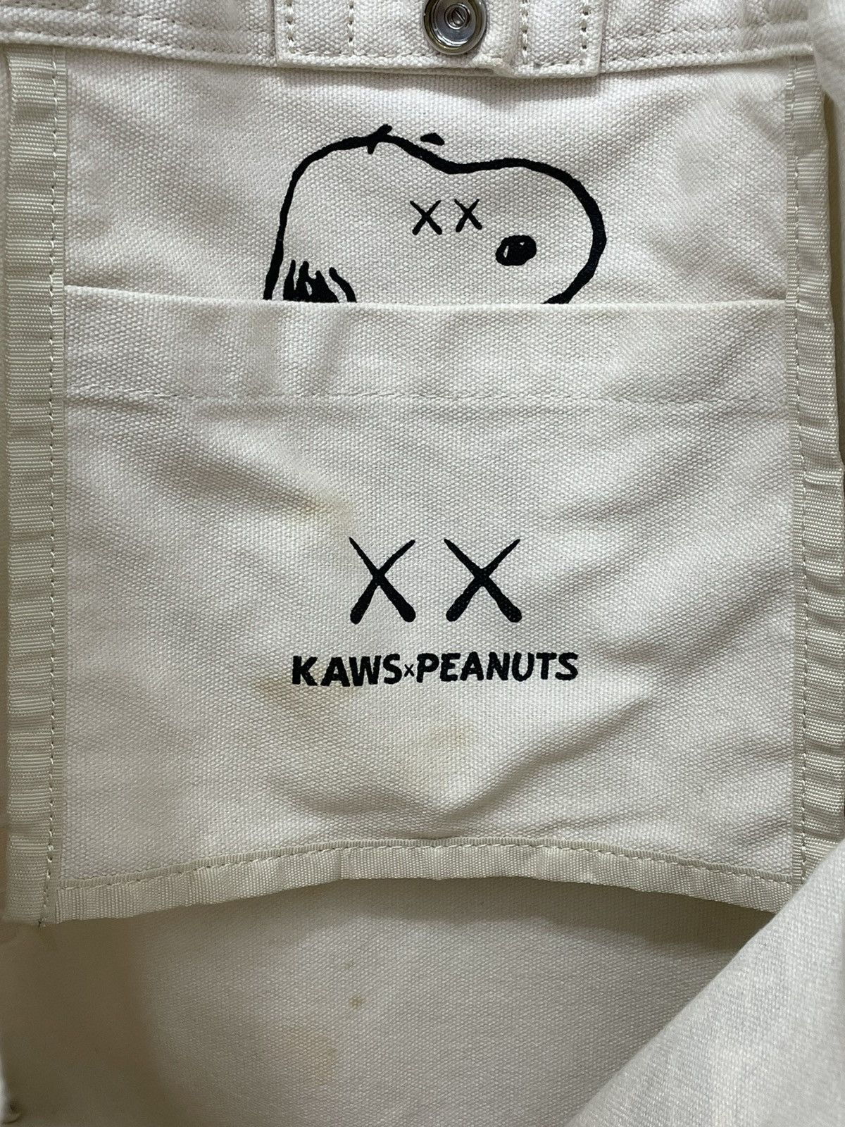 Kaws × Peanuts × Uniqlo KAWS x PEANUTS x UNIQLO Canvas Tote Bag Size ONE SIZE - 9 Thumbnail