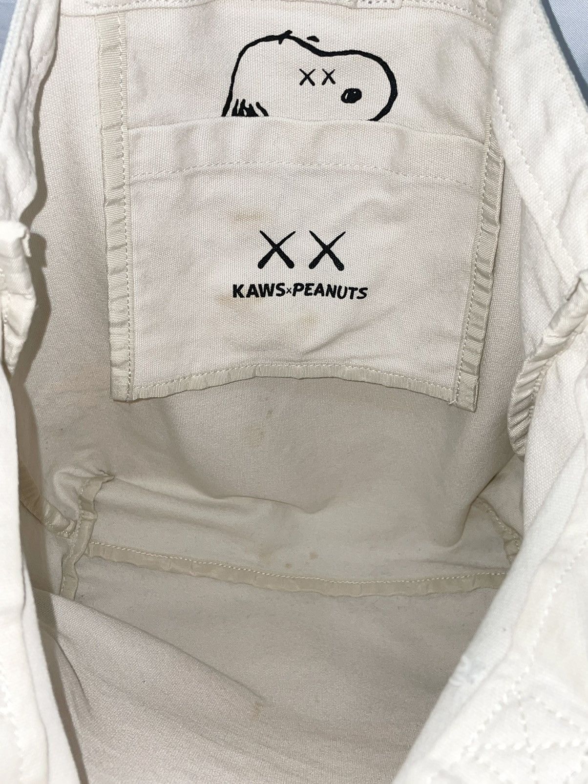 Kaws × Peanuts × Uniqlo KAWS x PEANUTS x UNIQLO Canvas Tote Bag Size ONE SIZE - 10 Thumbnail