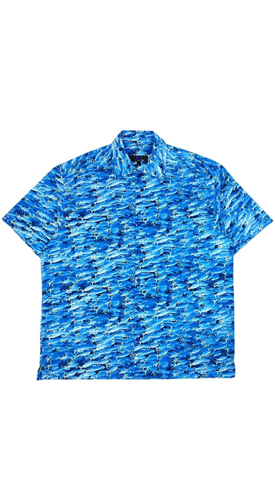 Vintage 🔥LASTDROP🔥 Fish All Over Hawaiian Party Festival shirt Size US XL / EU 56 / 4 - 1 Thumbnail